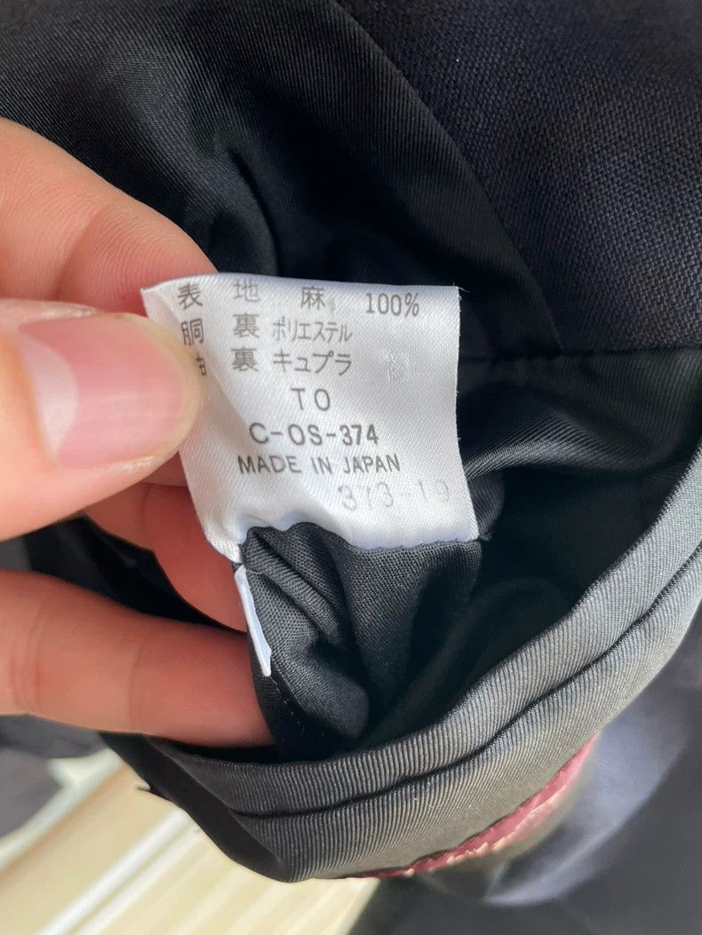Yohji Yamamoto Yohji Yamamoto size os Blue linen blazer 2504-Nextarrow Size 36R - 8 Thumbnail