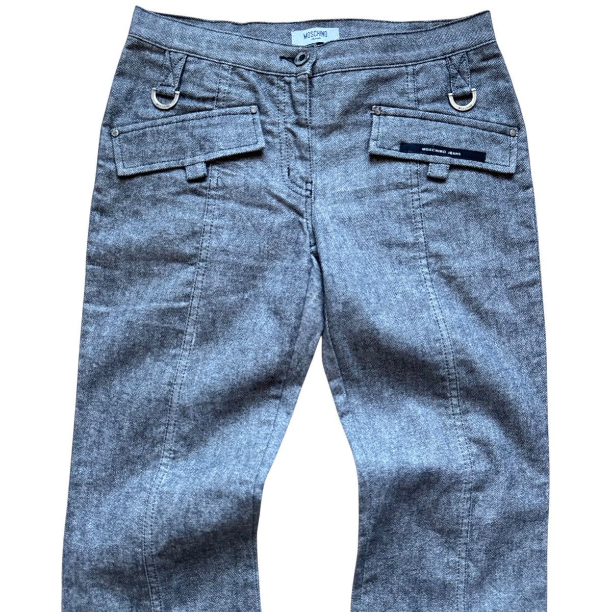 Moschino Moschino Jeans Flare Bushpant Denim Size 29" - 4 Thumbnail