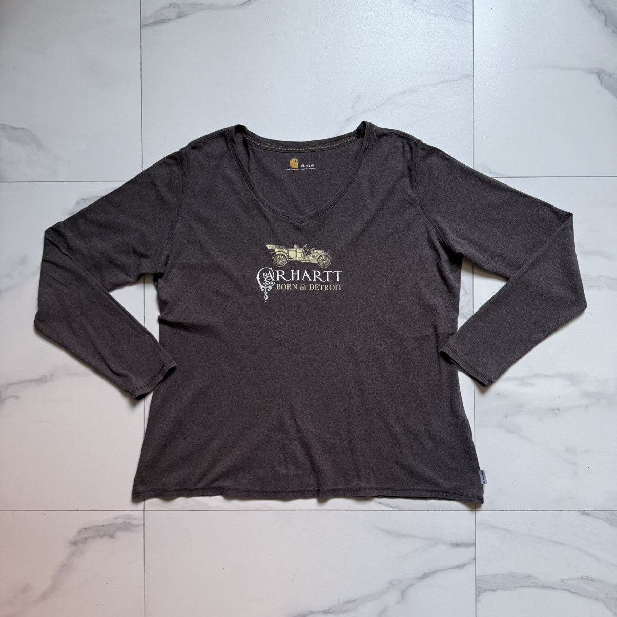 Carhartt Carhartt Born In Detroit T-Shirt Size XL / US 12-14 / IT 48-50 - 2 Thumbnail