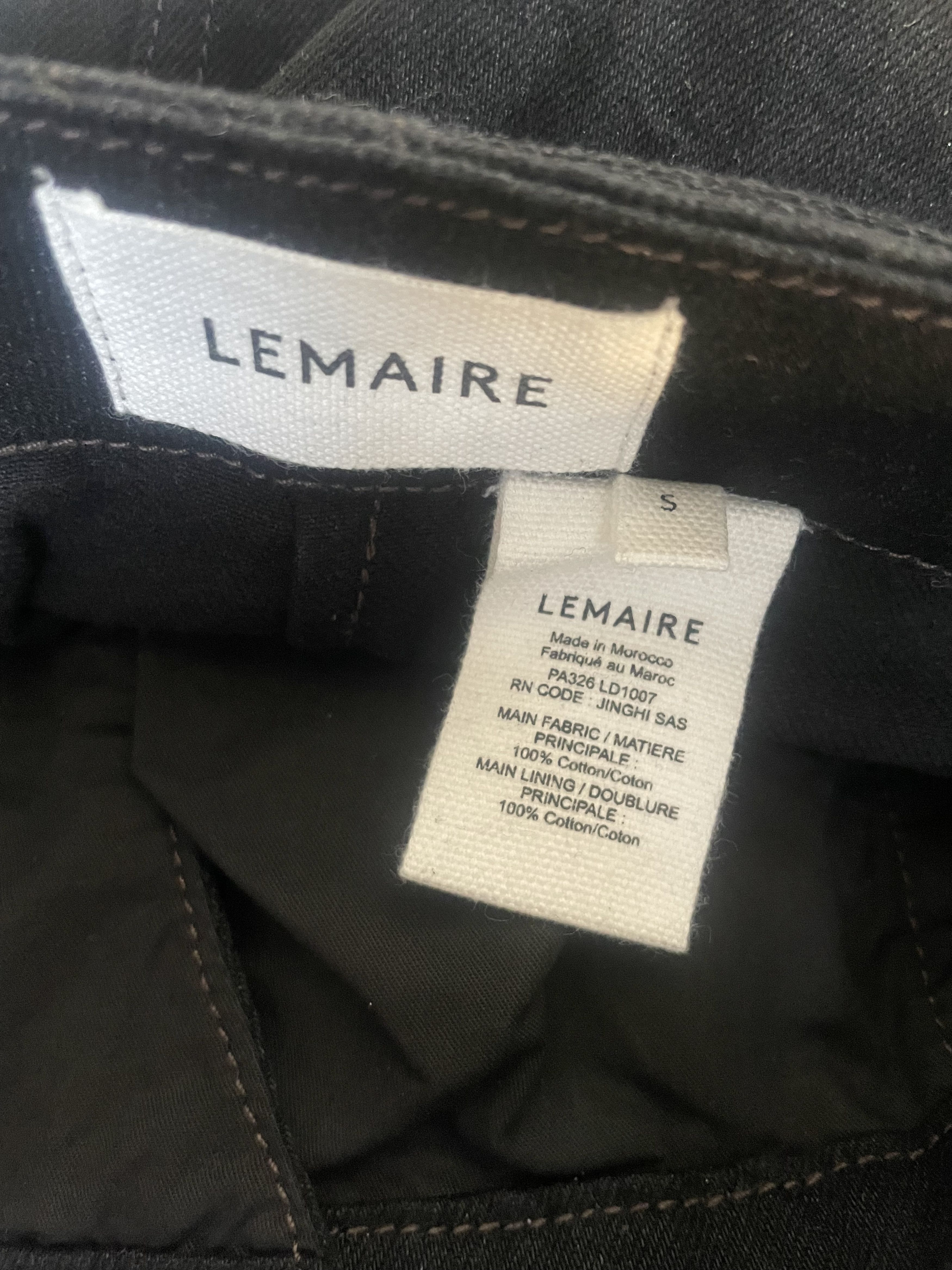 Lemaire Twisted Belted Denim Pants Size US 29 - 3 Thumbnail