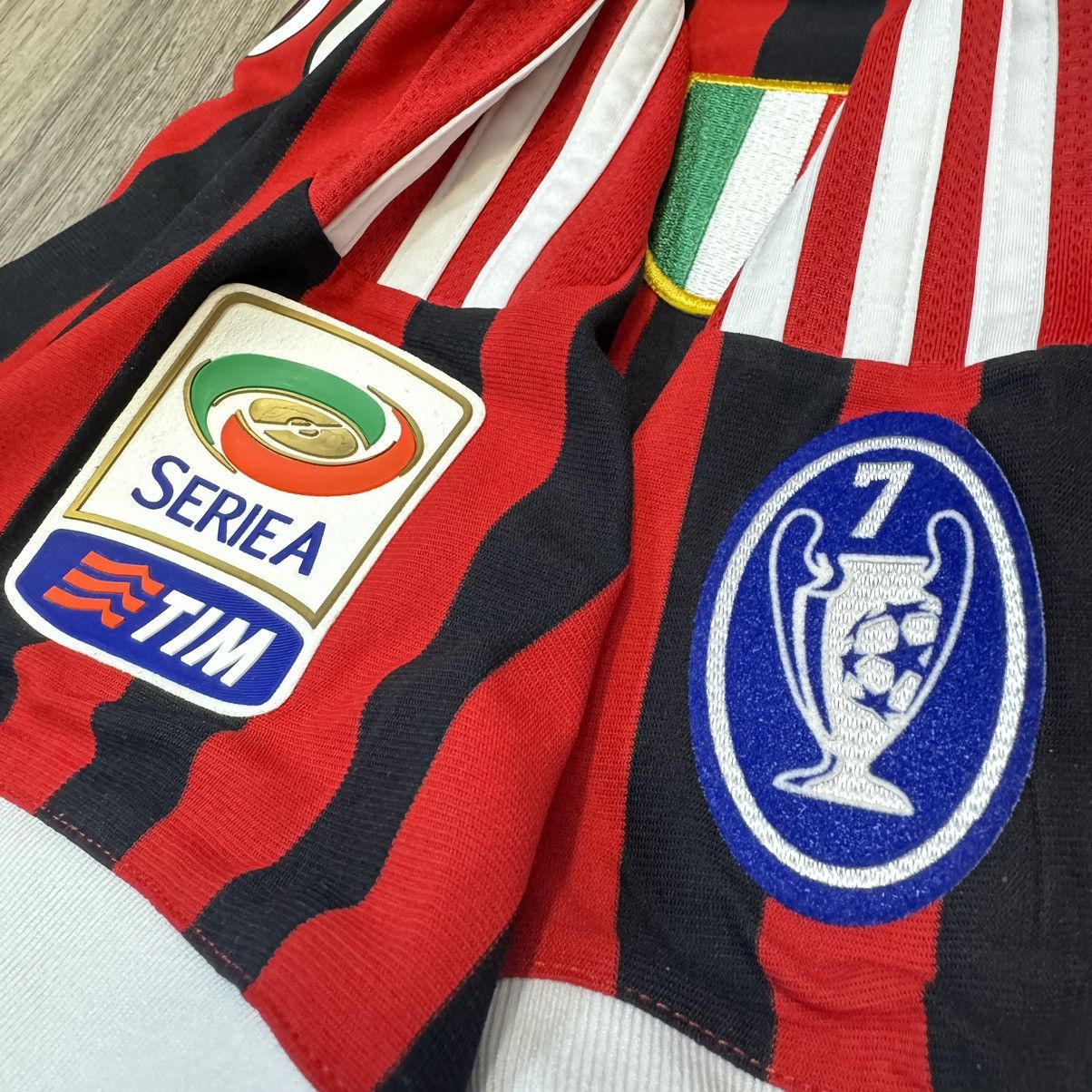 Adidas AC Milan 11/12 home shirt #11 Ibrahimovic Size US S / EU 44-46 / 1 - 6 Thumbnail