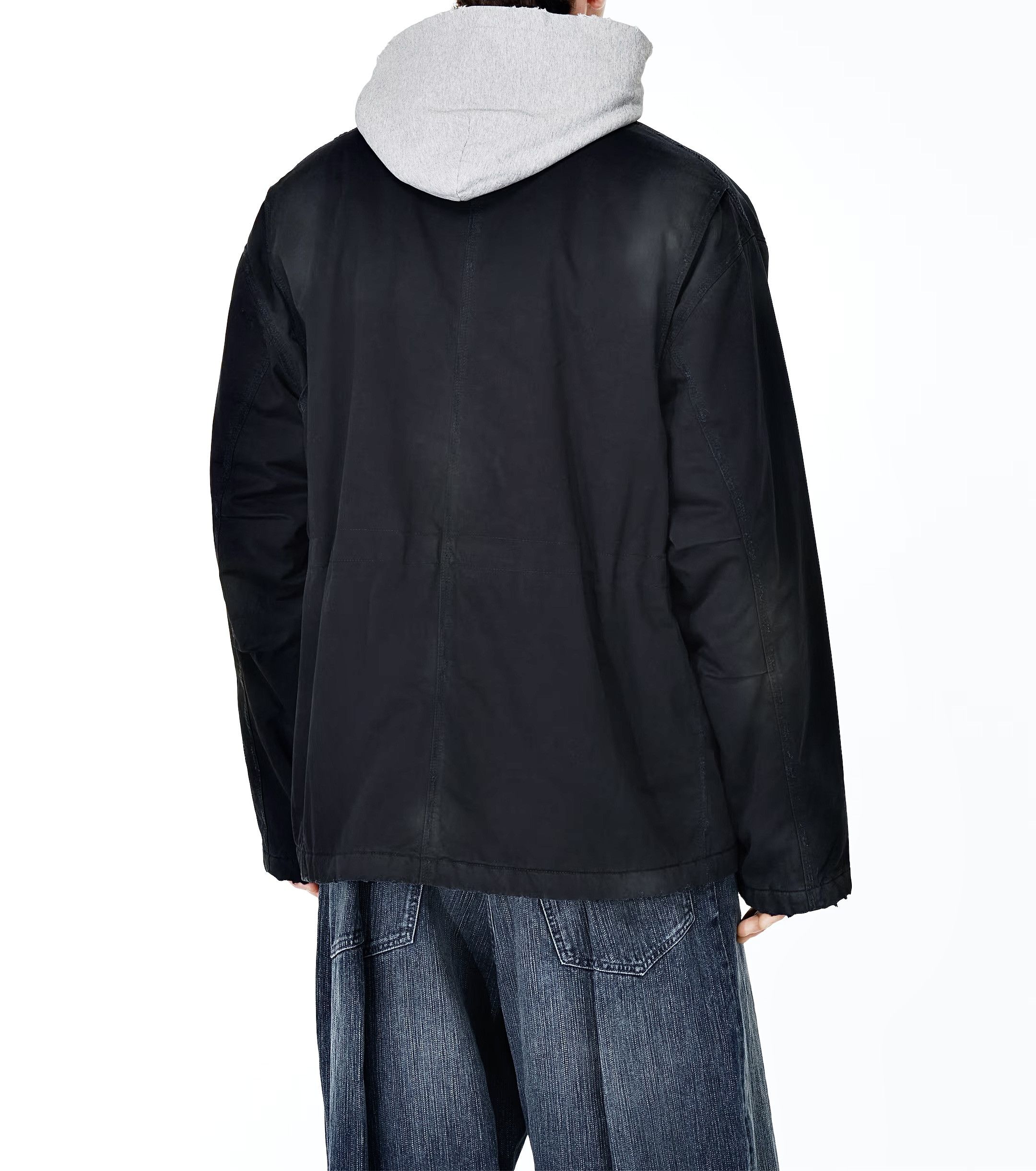 Balenciaga Oversized Cotton Gabardine Parka Size US M / EU 48-50 / 2 - 2 Thumbnail