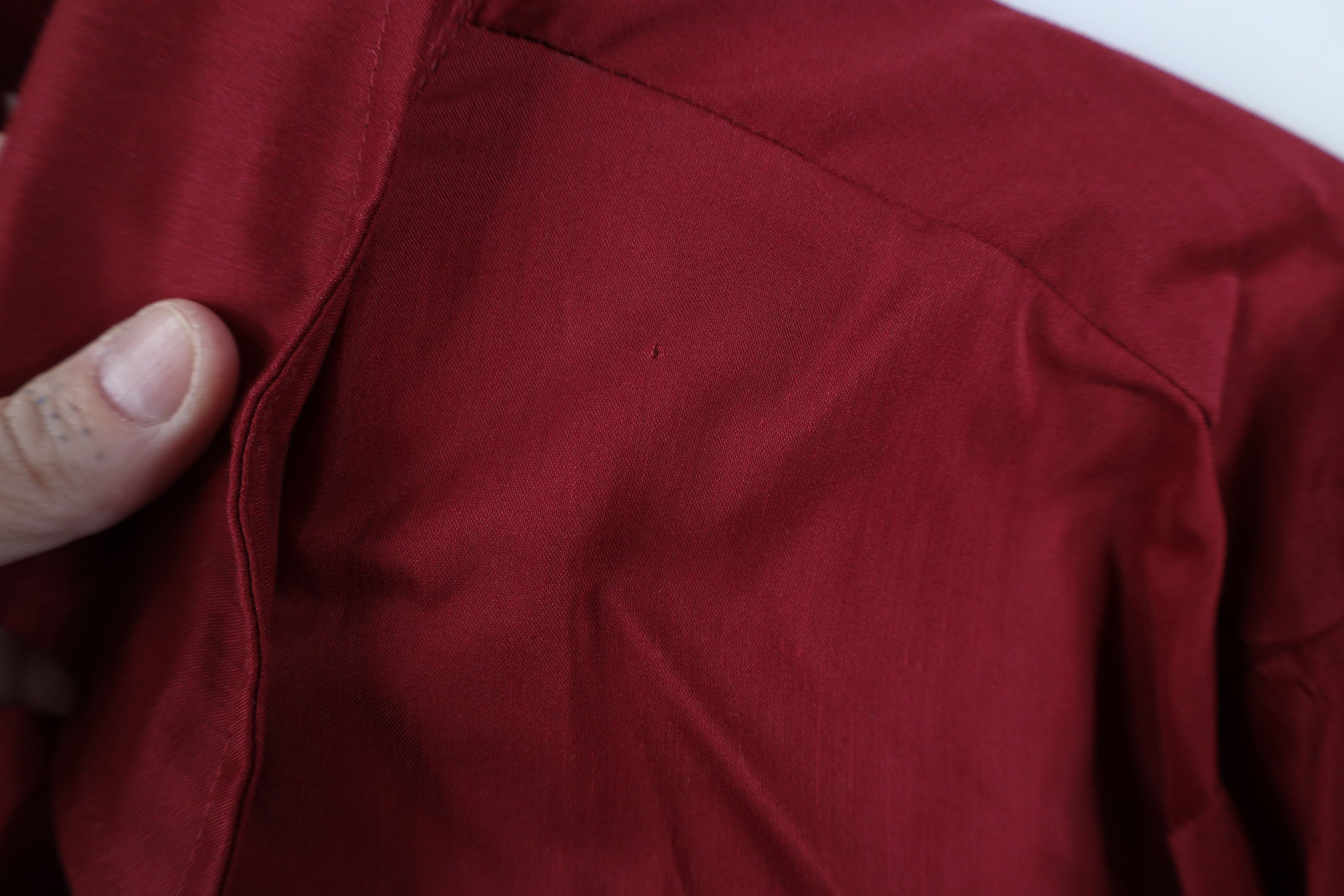 Vintage Vintage 60s 70s Streetwear Collar Button Shirt Red USA Size US M / EU 48-50 / 2 - 4 Thumbnail
