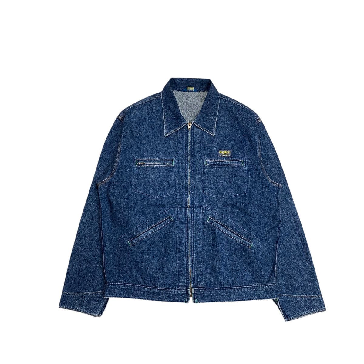 Oshkosh Vintage Oshkosh B’Gosh Denim Work Jacket Size US XL / EU 56 / 4 - 1 Thumbnail