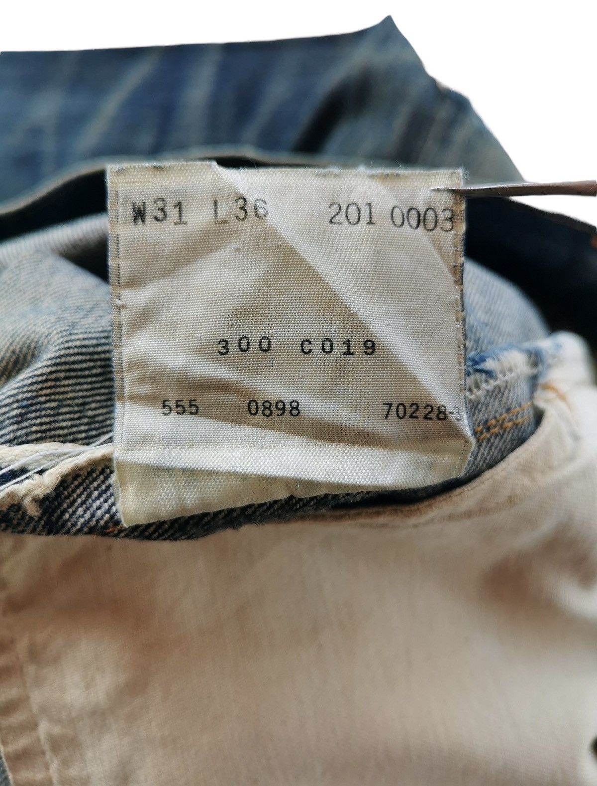 Levi's × Undercover × Vintage Selvedge Levis Vintage Nice Distressed Style (Size 28x42) Size US 28 / EU 44 - 15 Thumbnail