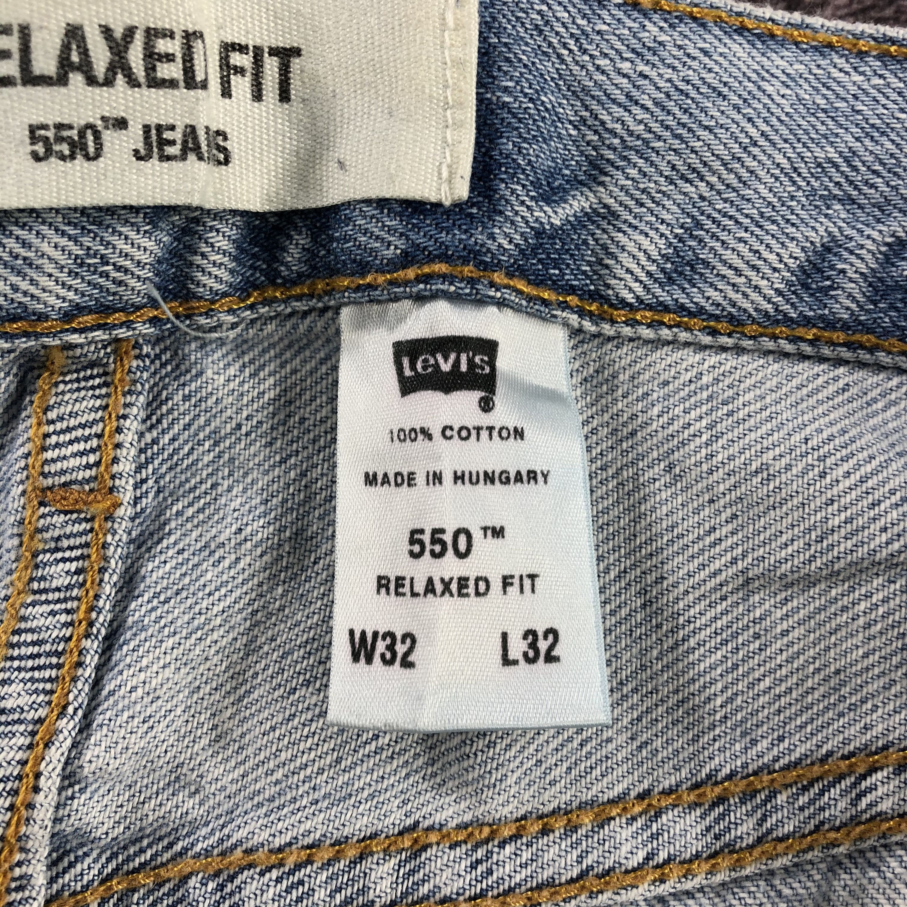 Levi's × Vintage Vintage Light Wash Levis 550 Baggy Jeans-JM3174 Size US 30 / EU 46 - 15 Thumbnail
