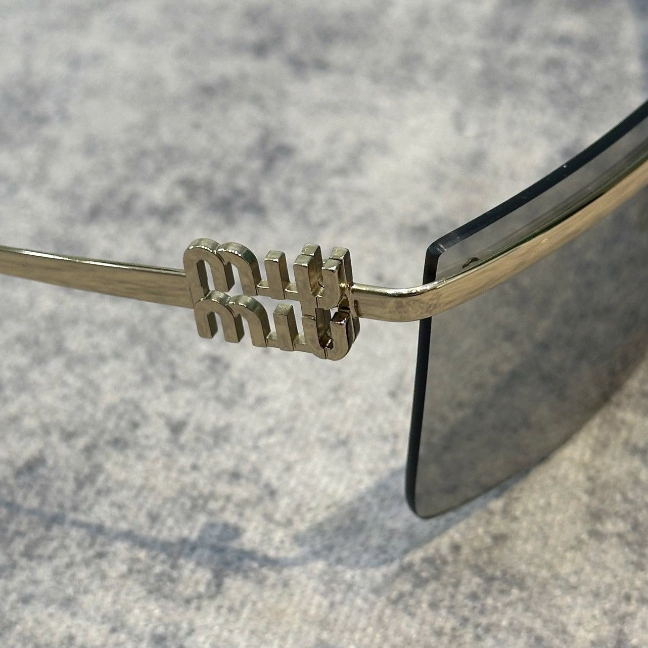 Miu Miu MIU MIU 0MU 50ZS 1BC8K1 Size ONE SIZE - 3 Thumbnail