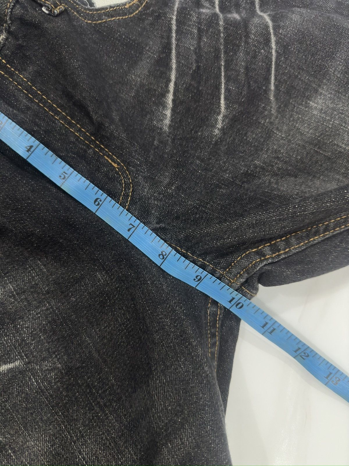 If Six Was Nine Double Pocket With Embroidred Koi Fish Rare Design Jeans Size US 32 / EU 48 - 11 Thumbnail