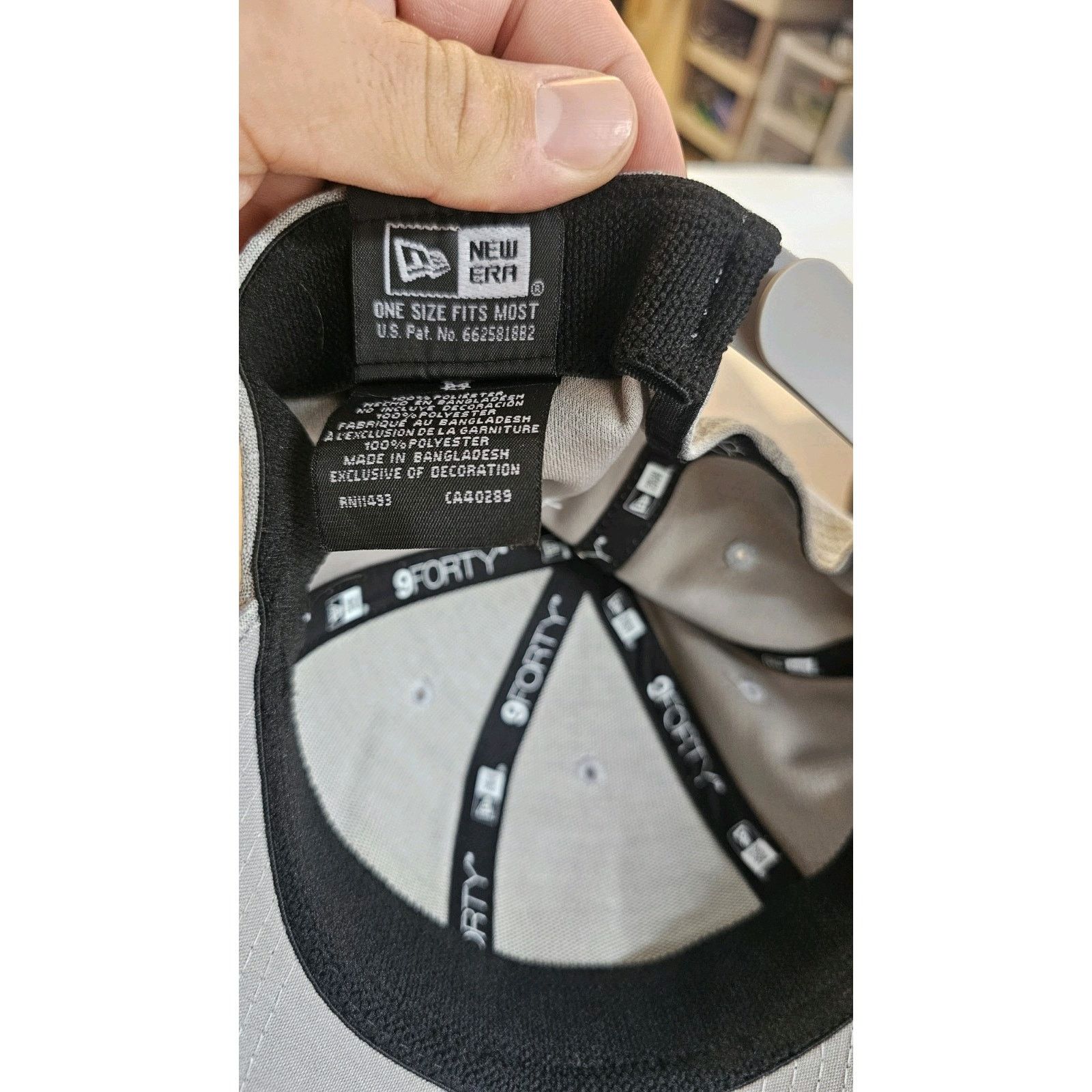 New Era New Era 9Forty TB Buccaneers SB LV Champions Snapback Hat Size ONE SIZE - 9 Thumbnail