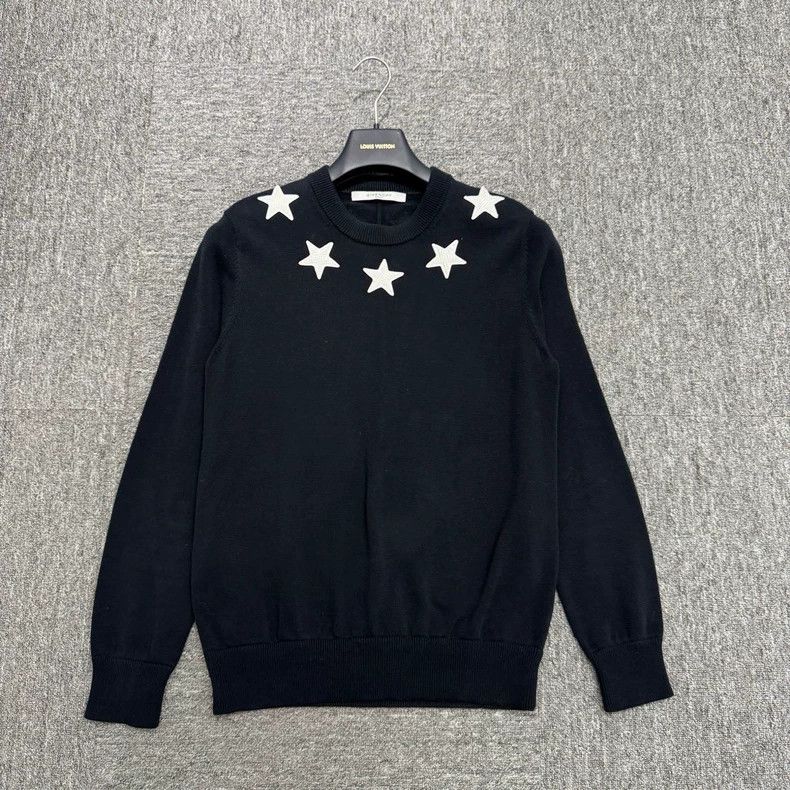 Givenchy Givenchy Star Embroidered Hooded Shirt Size US S / EU 44-46 / 1 - 1 Thumbnail