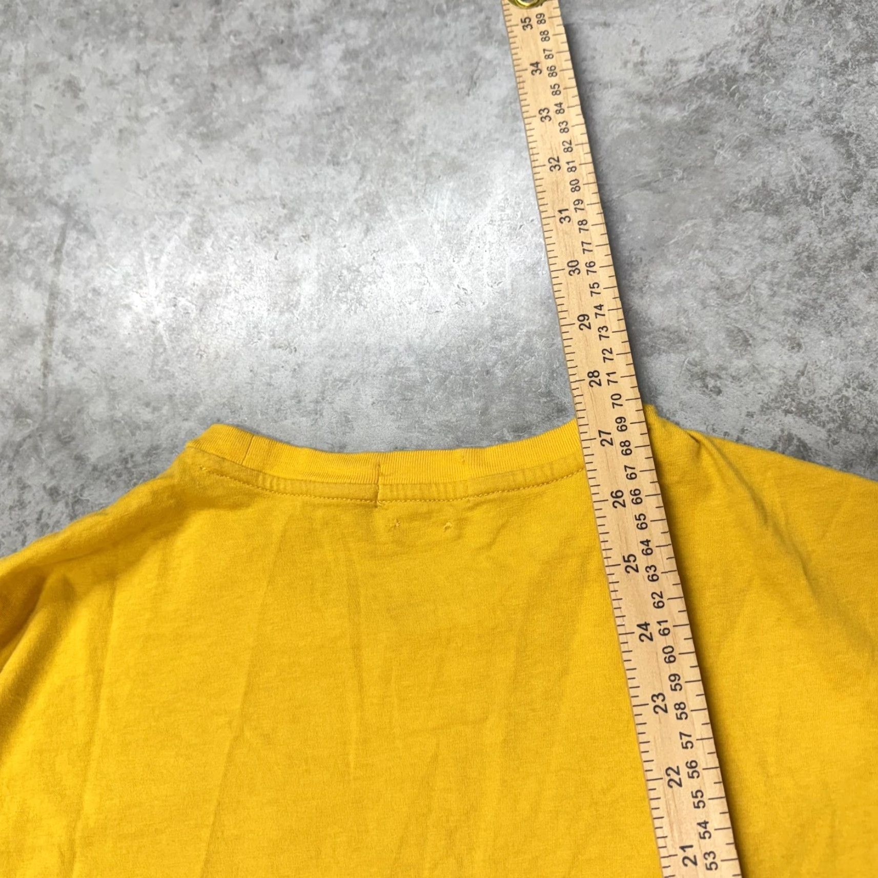 Polo Ralph Lauren Polo Ralph Lauren Shirt Mens Large Yellow RL67 Logo Graphic Tee Classic Fit Size US L / EU 52-54 / 3 - 8 Thumbnail