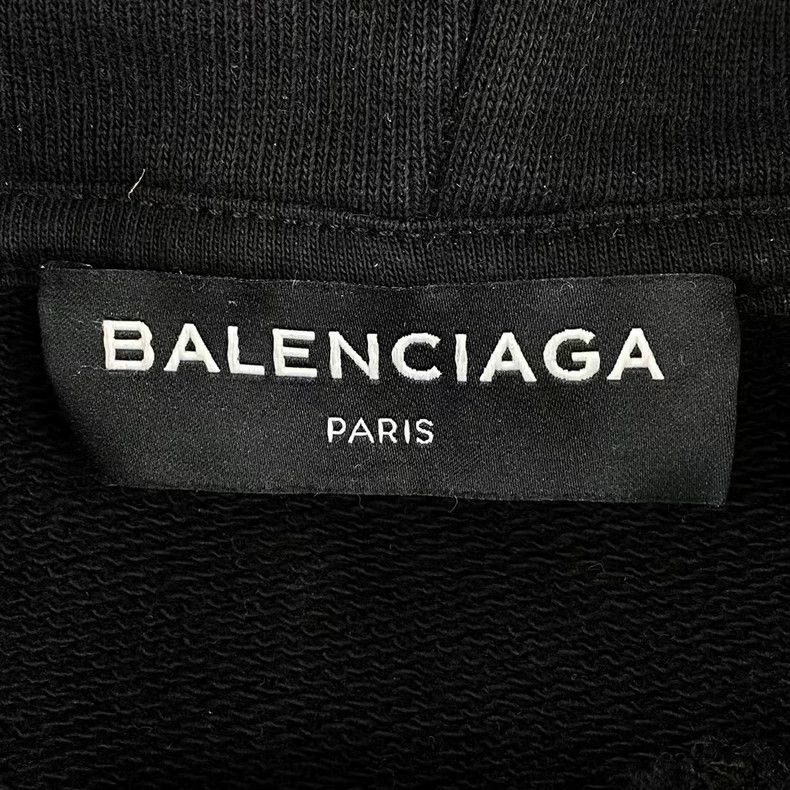 Balenciaga Front Letter Hoodie