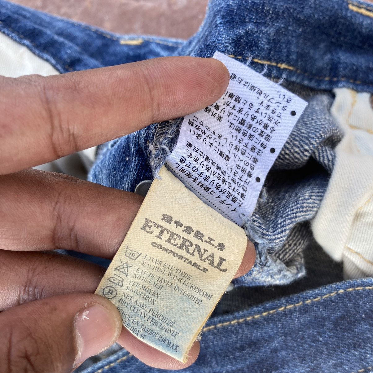 Eternal Thrashed Eternal Bitchu Kurashiki Japanese Brand Denim Pant Size US 36 / EU 52 - 8 Thumbnail