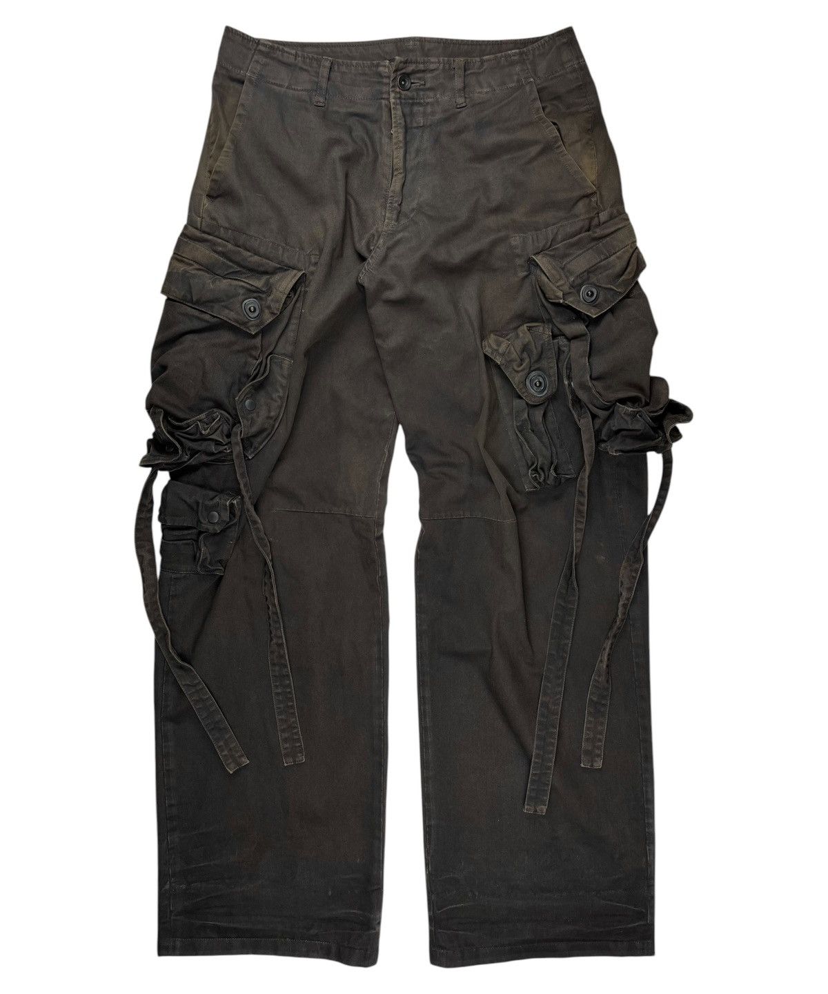 Julius AW08 Julius Bondage Parachute Gasmask Cargo Pants | Grailed