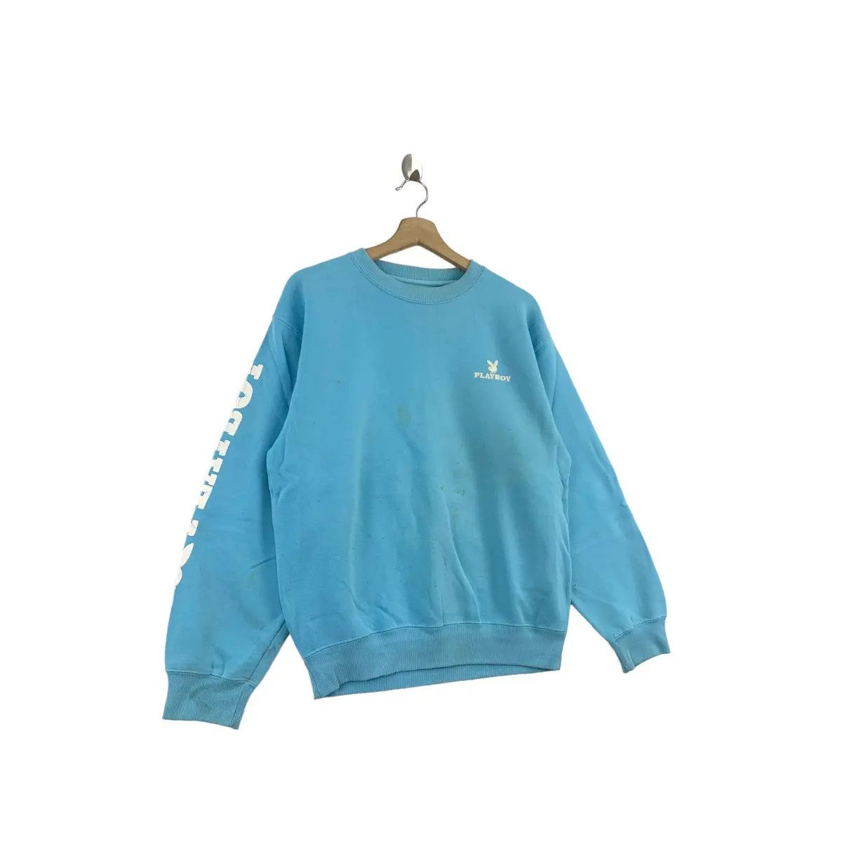 Playboy Vintage PLAYBOY BUNNY Back Big Bunny Logo Print Sweatshirt Size US M / EU 48-50 / 2 - 5 Thumbnail