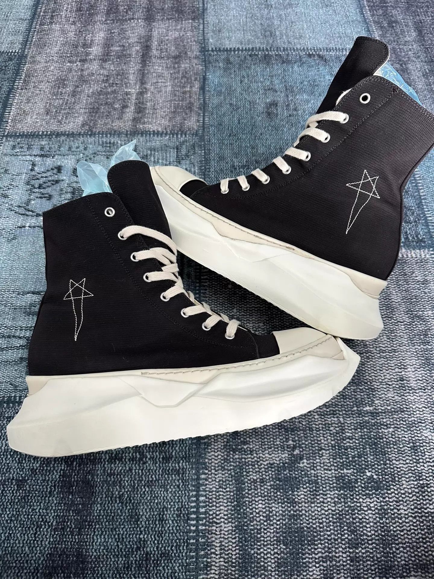 Rick Owens Rick Owens 5-Pointed Star Tank Sole 44 (New, Boxed) Size US 11 / EU 44 - 4 Thumbnail