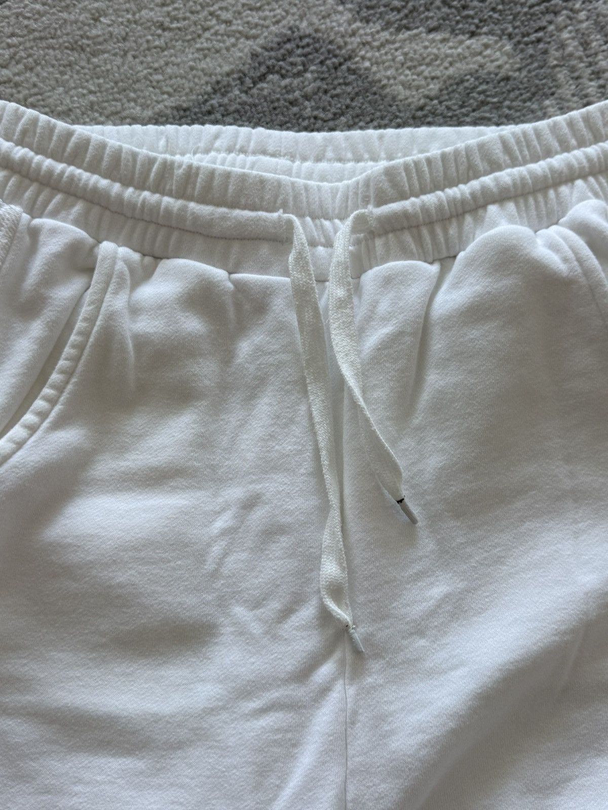 non Cozy White Jogger Pants ANTS Size 30" / US 8 / IT 44 - 7 Thumbnail
