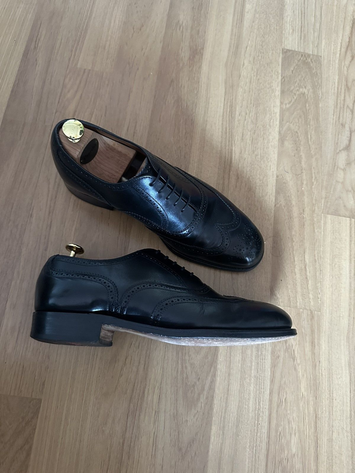 Grenson Grenson Footmaster Full Brogue Shoes Size US 7.5 / EU 40-41 - 6 Thumbnail
