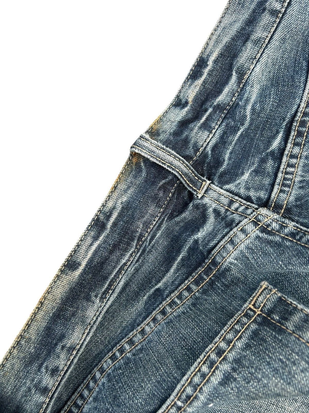 Kapital Karakuri Tamashii Inspired Japanese Distressed Denim jeans Size US 30 / EU 46 - 12 Thumbnail