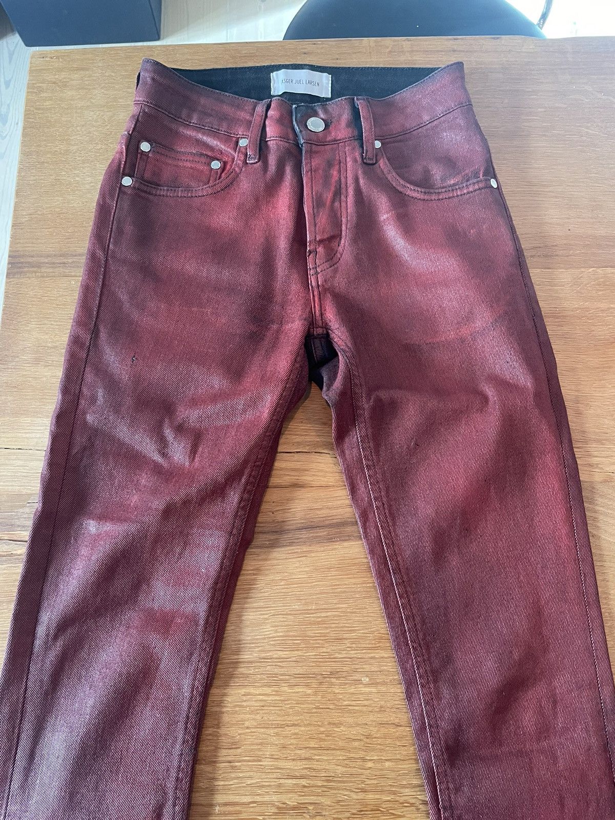 Asger Juel Larsen Asger Juel Larsen Waxed Jeans Size US 28 / EU 44 - 2 Thumbnail