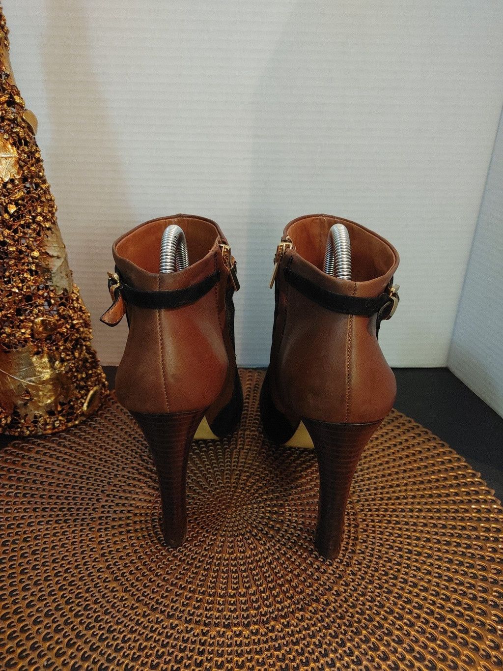 Banana Republic Banana Republic Heeled Booties Size 10M Size US 10 / IT 40 - 5 Thumbnail