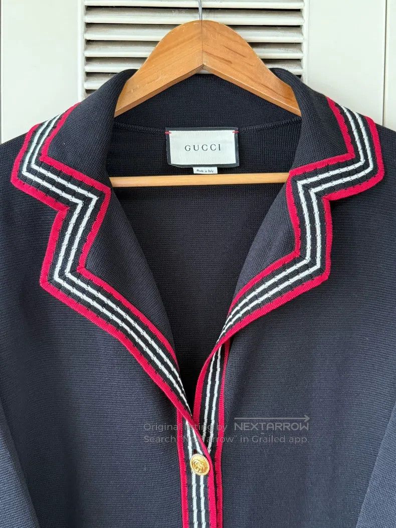 Gucci Gucci Black knitted cardigan coat Size XS / US 0-2 / IT 36-38 - 3 Thumbnail