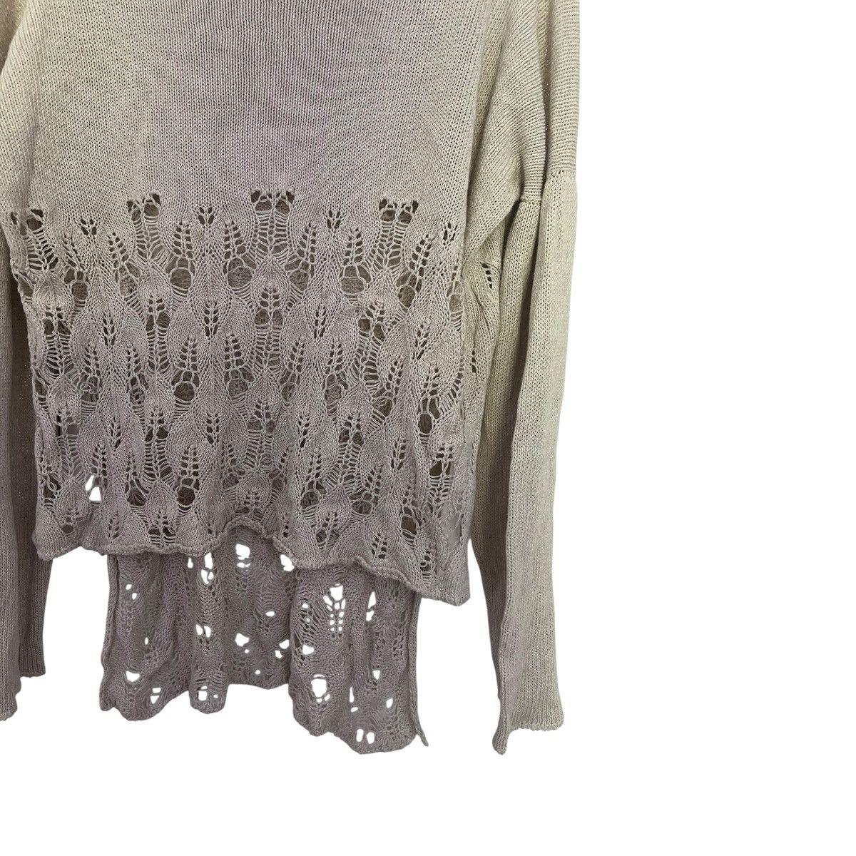 Sulvam Sulvam distressed knit sweater Size US M / EU 48-50 / 2 - 4 Thumbnail