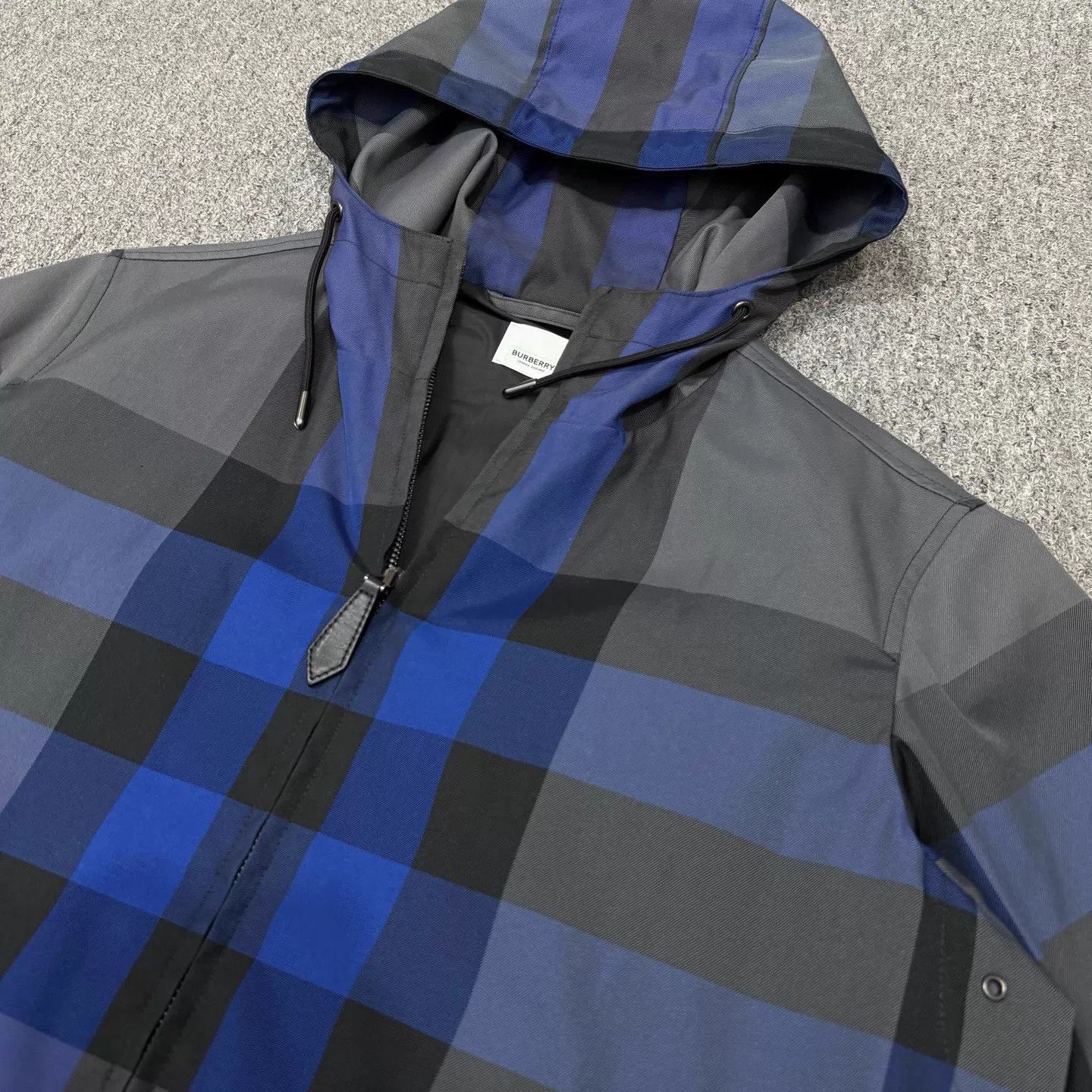Burberry Burberry zip jacket gray blue check M 99 new Size US M / EU 48-50 / 2 - 3 Thumbnail