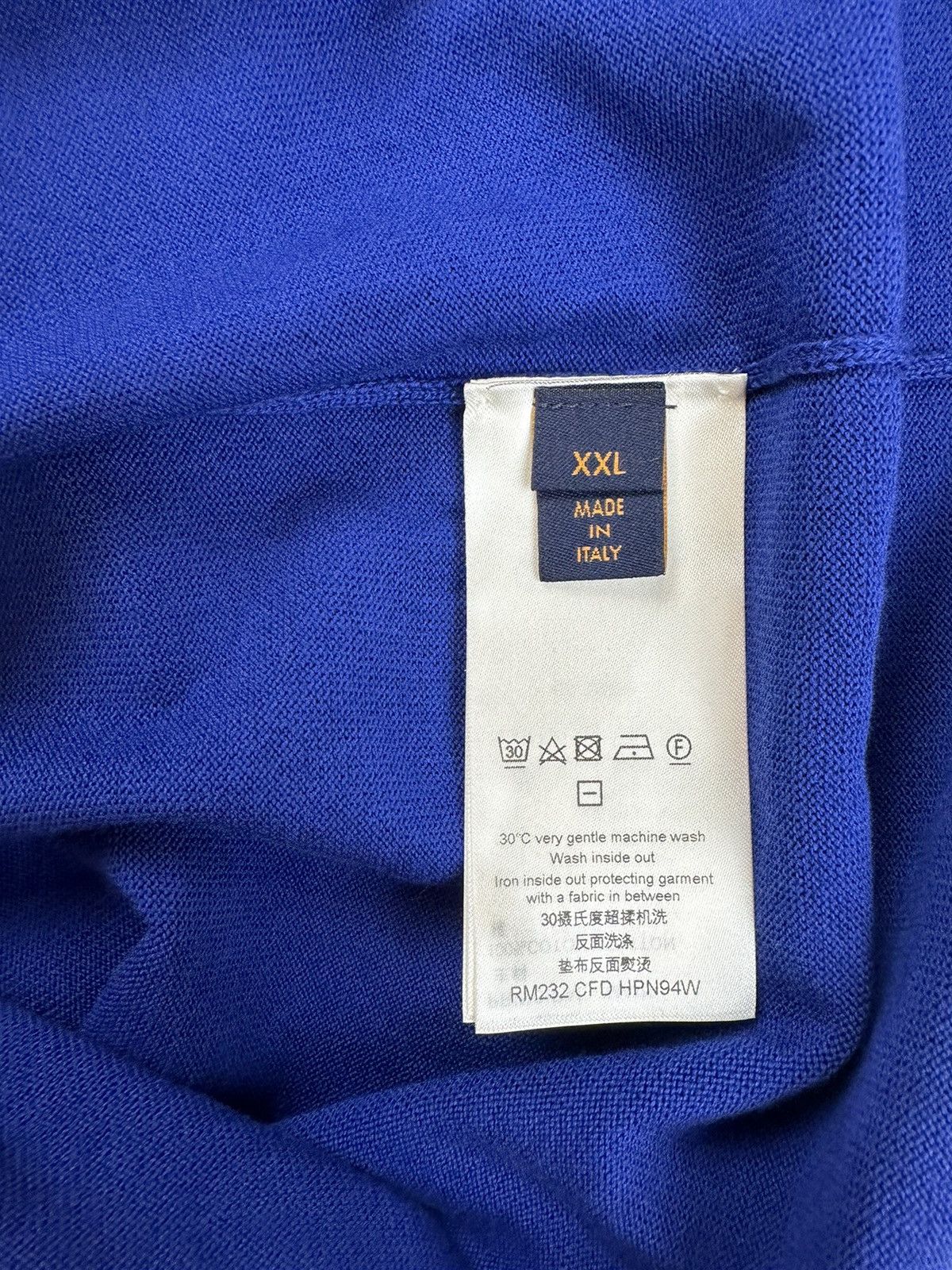 Louis Vuitton Louis Vuitton Intarsia Crewneck Size US XXL / EU 58 / 5 - 10 Thumbnail