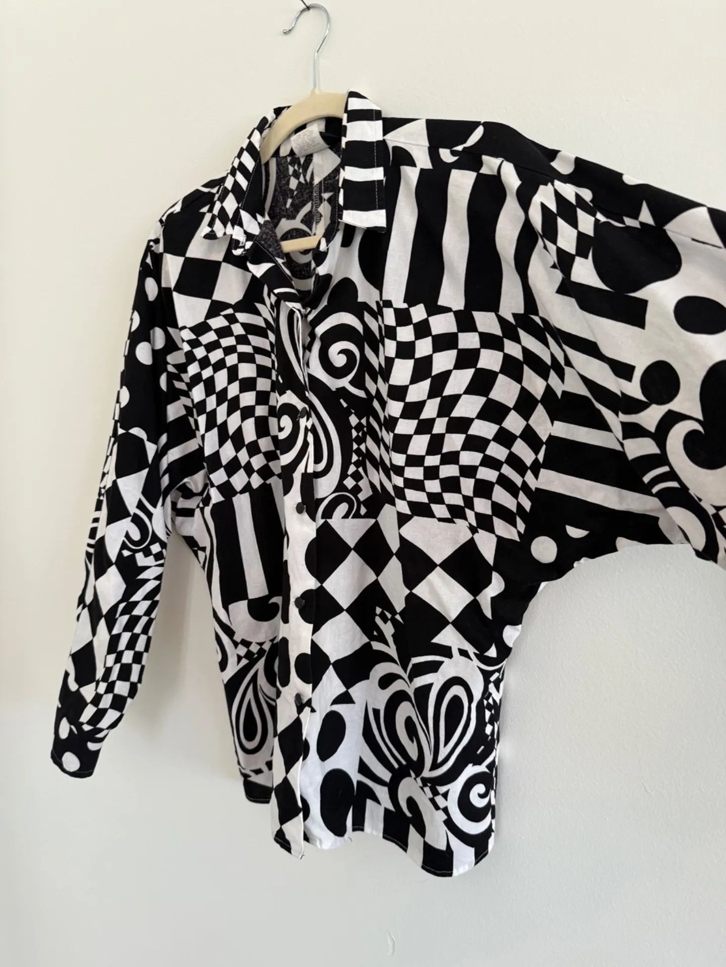 Vintage Psychedelic Western Button Down Size L / US 10 / IT 46 - 2 Thumbnail