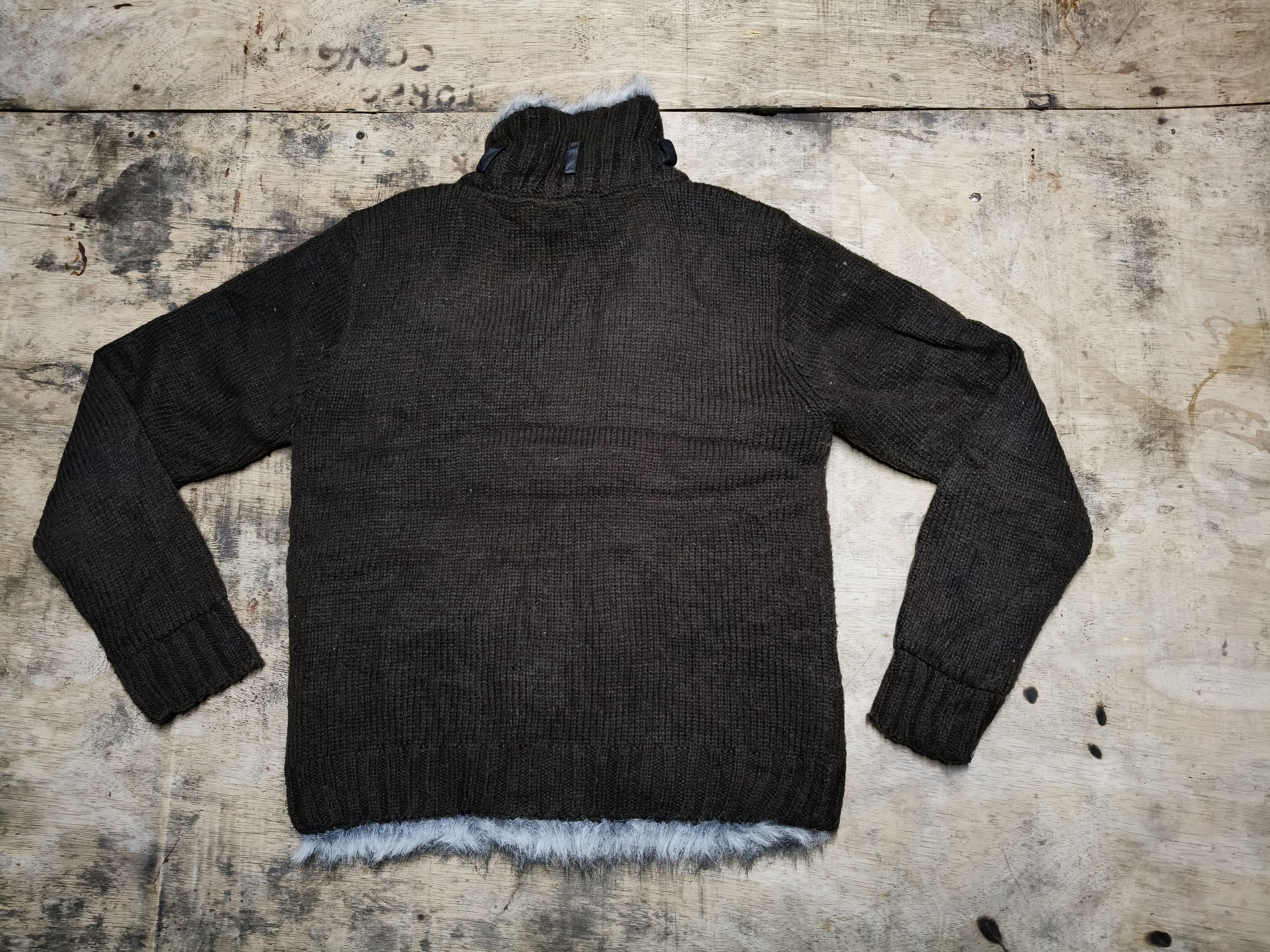 Japanese Brand Macalester Knitted Faux fur Jacket Size M / US 6-8 / IT 42-44 - 4 Thumbnail