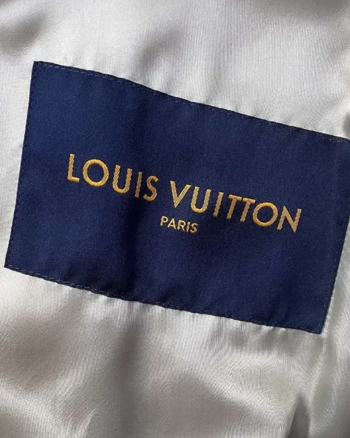 Louis Vuitton Louis Vuitton Multi Patches Leather Varsity Jacket Size US L / EU 52-54 / 3 - 3 Thumbnail