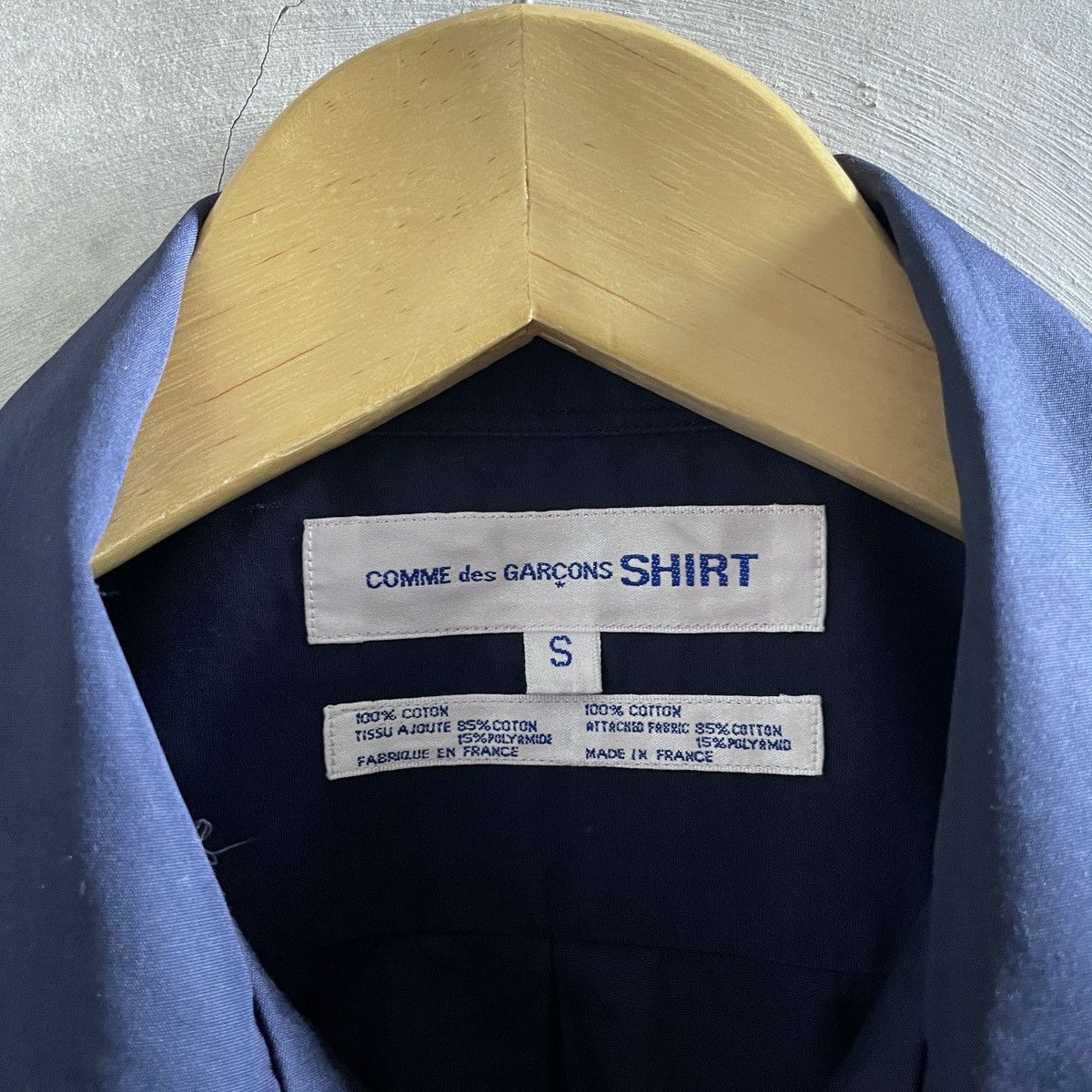 Comme des Garcons SHIRT Comme Des Garcons Oversized Shirt Size US S / EU 44-46 / 1 - 4 Thumbnail