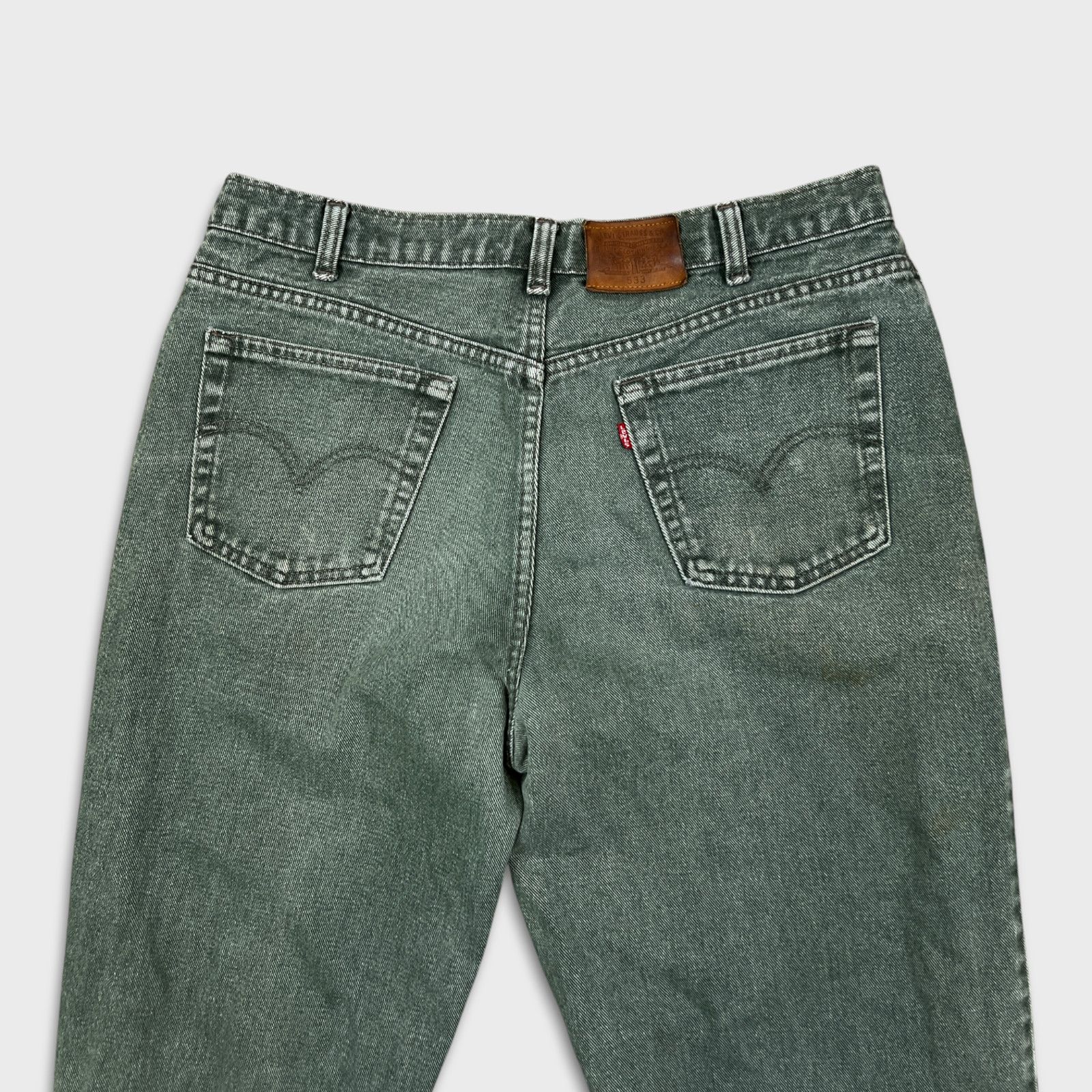 Levi's VTG Levi's 533 Jeans 34x31 Relaxed Fit Faded 90s Denim Pants Size US 34 / EU 50 - 6 Thumbnail