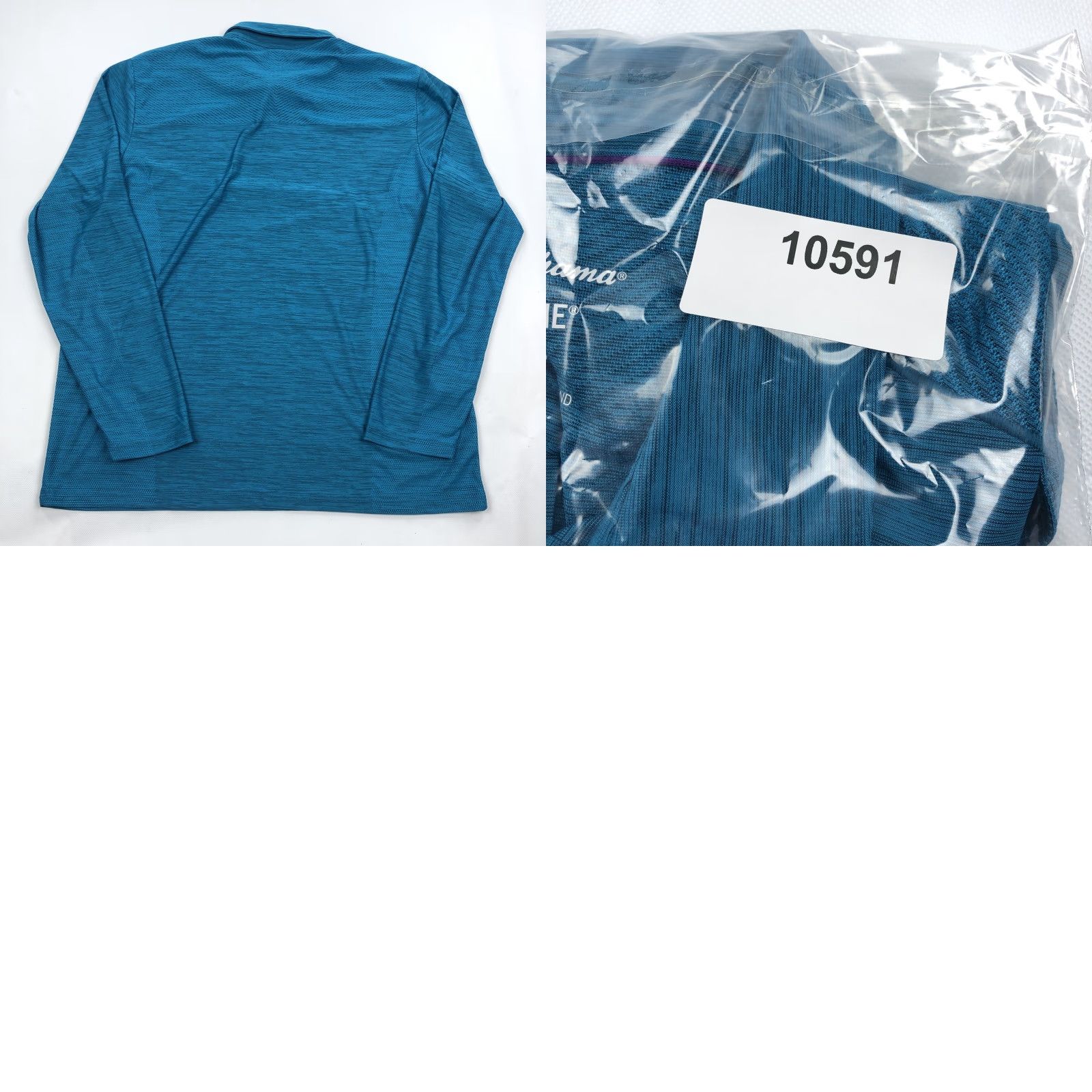 Tommy Bahama VINTAGE Tommy Bahama IslandZone Men's L Blue Teal Long Sleeve Polo Shirt Size US L / EU 52-54 / 3 - 8 Thumbnail