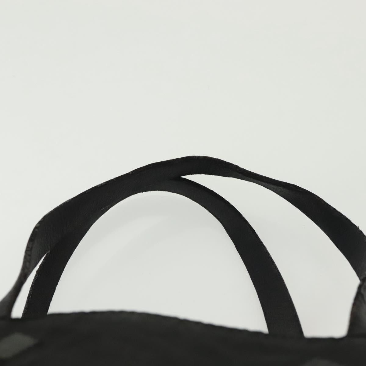 Prada PRADA Hand Bag Nylon Black Silver Size ONE SIZE - 8 Thumbnail