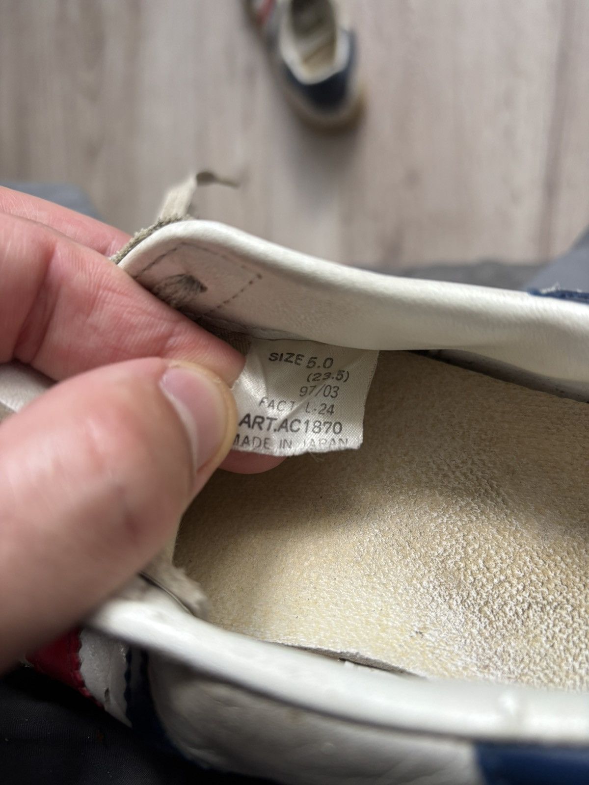 Adidas Vintage 1997 Adidas Wilhelm Bungert – Made in Japan JP 23.5 Size US 5 / IT 35 - 24 Thumbnail
