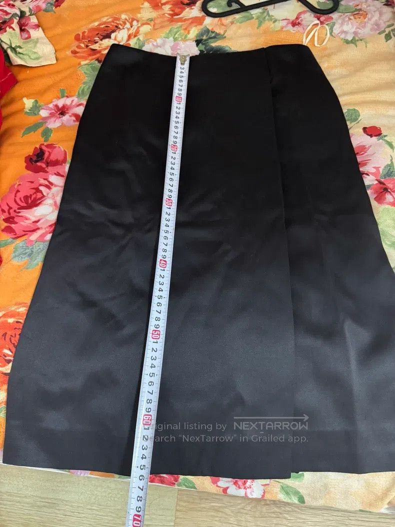 Hermes Hermes Satin skirt Size 24" / US 00 / IT 34 - 9 Thumbnail