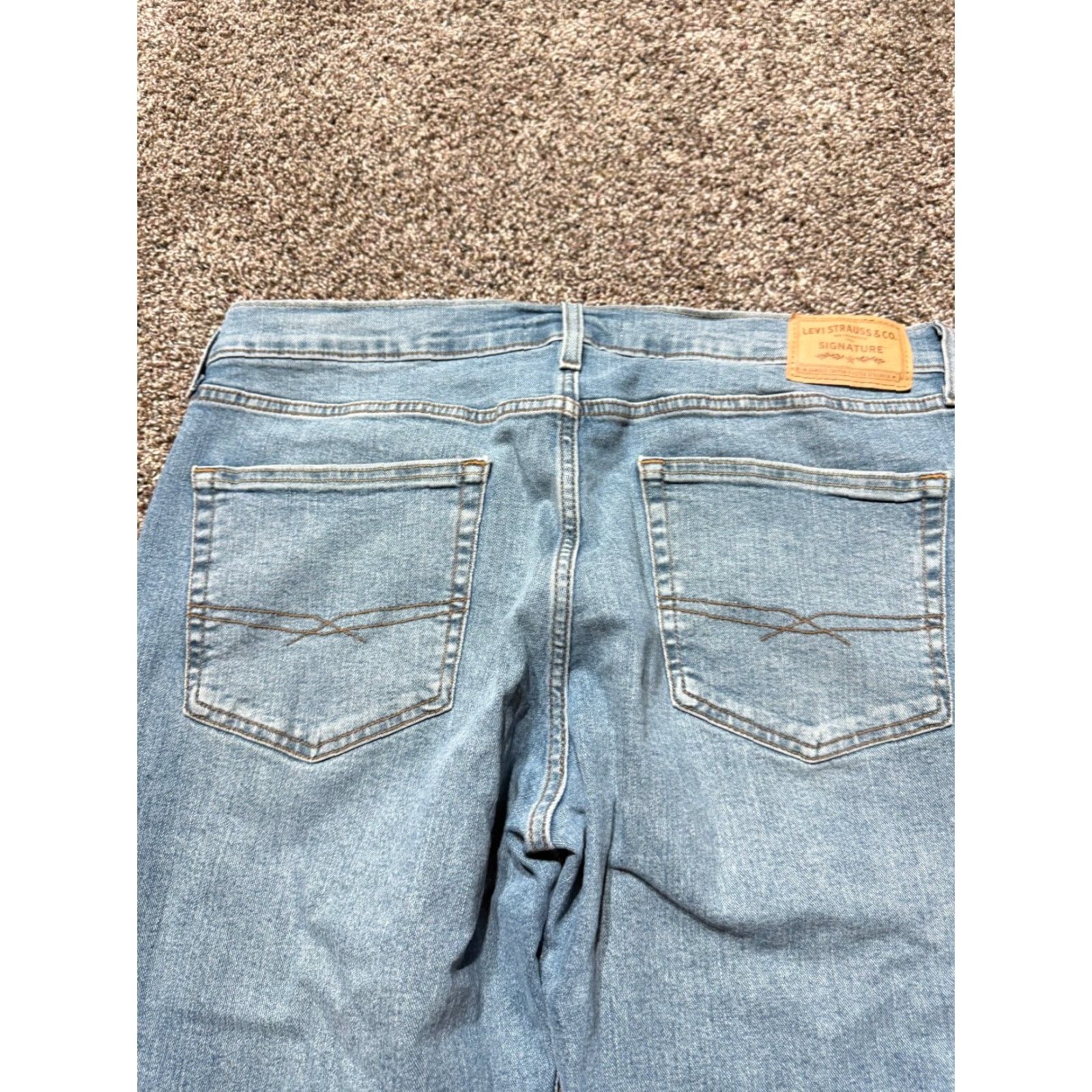 Levi's Levi's Jeans Relaxed 36 Blue Denim 36x32 Straight Flex Stretch Men Regular Size Levi's 500 Series Jeans Mens Blue 5-Pocket Design Size US 36 / EU 52 - 3 Thumbnail