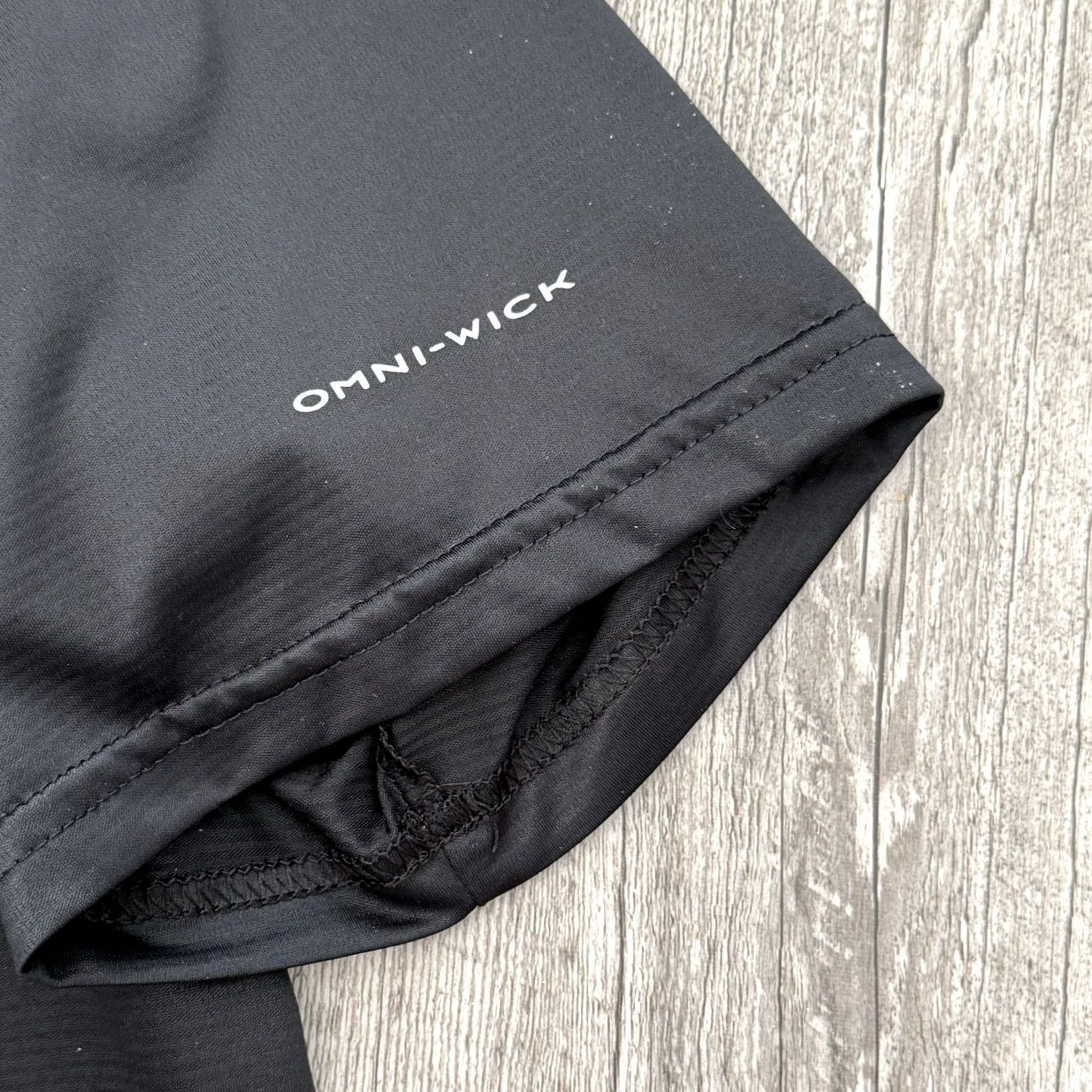 Vintage Columbia Polo Mens Medium Black Omni-Wick Short Sleeve Pullover Shirt Wicking Shirt Polo Mens Black Omni-Wick Short Sleeve Pullover Shirt Size US M / EU 48-50 / 2 - 6 Thumbnail