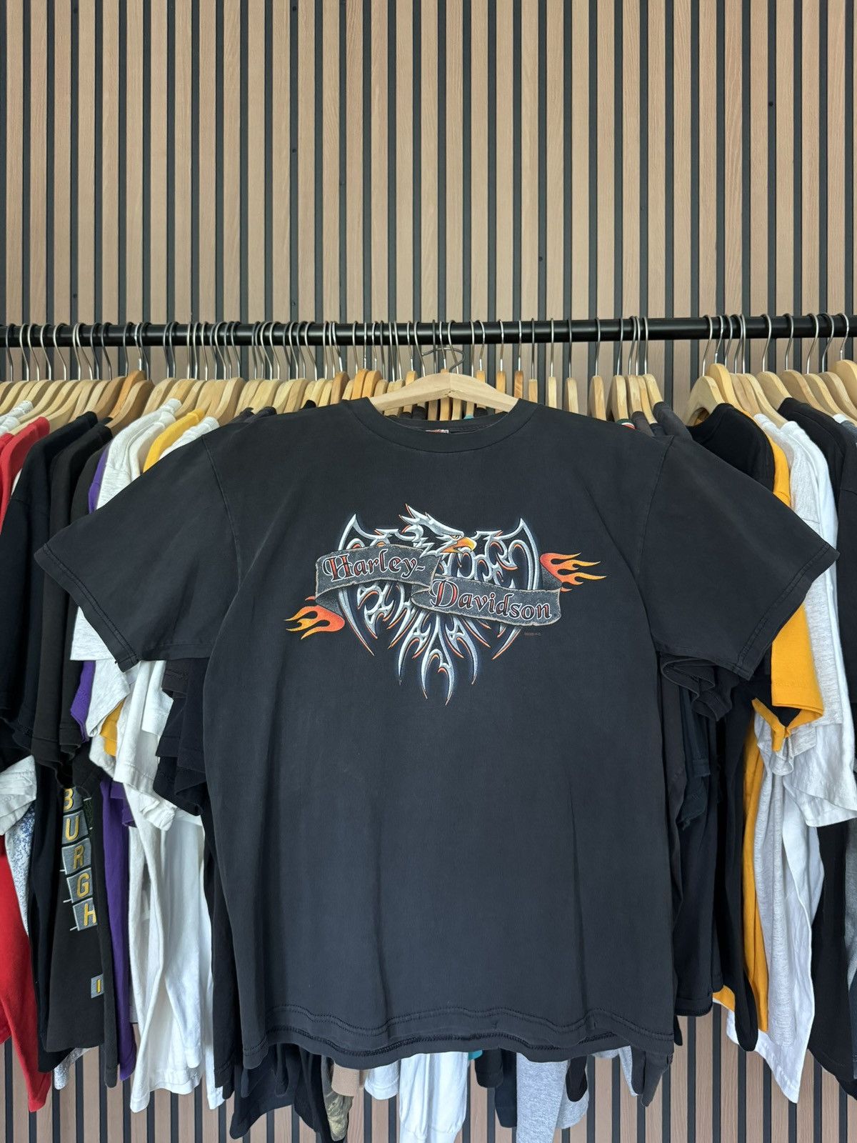 Harley Davidson Crazy 1997 Harley Davidson Sarasota Florida black tee Size US L / EU 52-54 / 3 - 1 Thumbnail