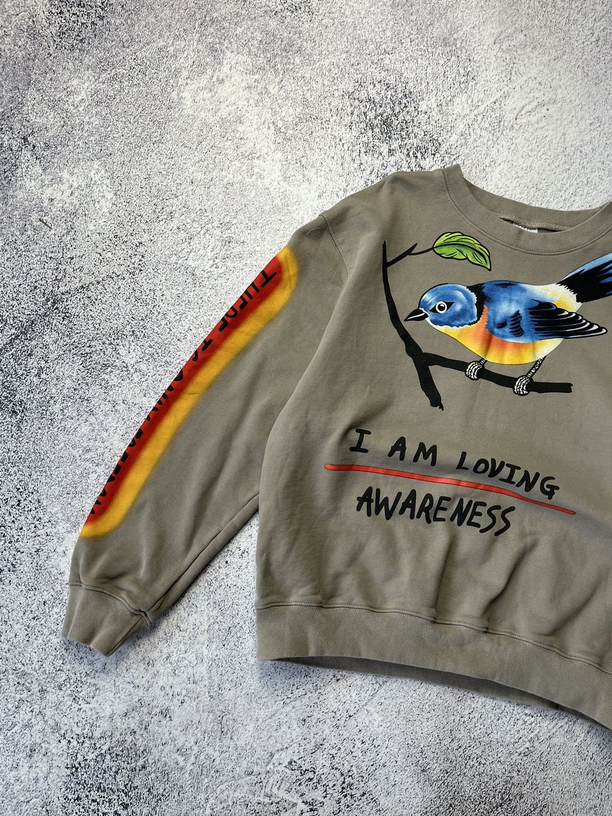 Vintage Vintage Kanye I Am Loving Awareness Sweatshirt Size US M / EU 48-50 / 2 - 4 Thumbnail