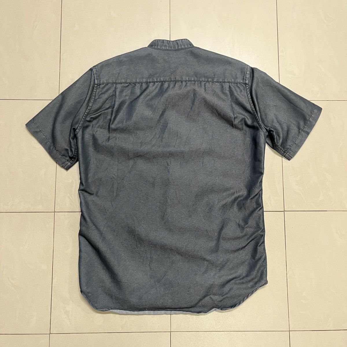 Japanese Brand × United Arrows × Vintage United Arrows Stand Collar Shirt Size US S / EU 44-46 / 1 - 8 Thumbnail