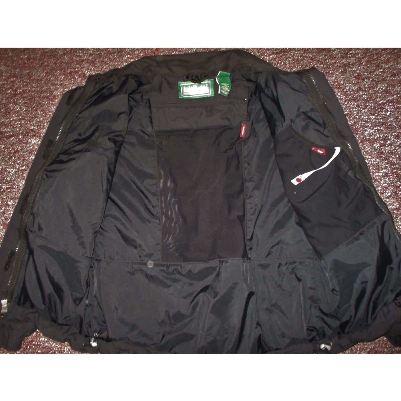 Vintage L.L. BEAN Black Nylon Jacket Full Zip Double Women's Size S Reg Size S / US 4 / IT 40 - 6 Thumbnail