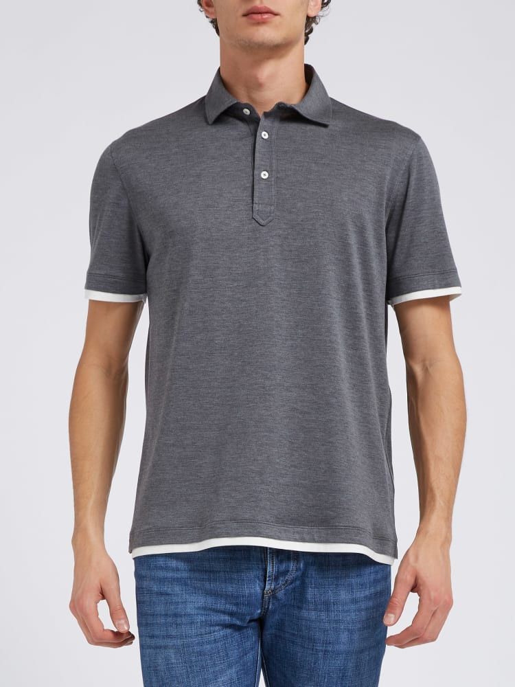 Brunello Cucinelli o1w1db10924 T-Shirt in Dark Grey Size US XS / EU 42 / 0 - 1 Preview