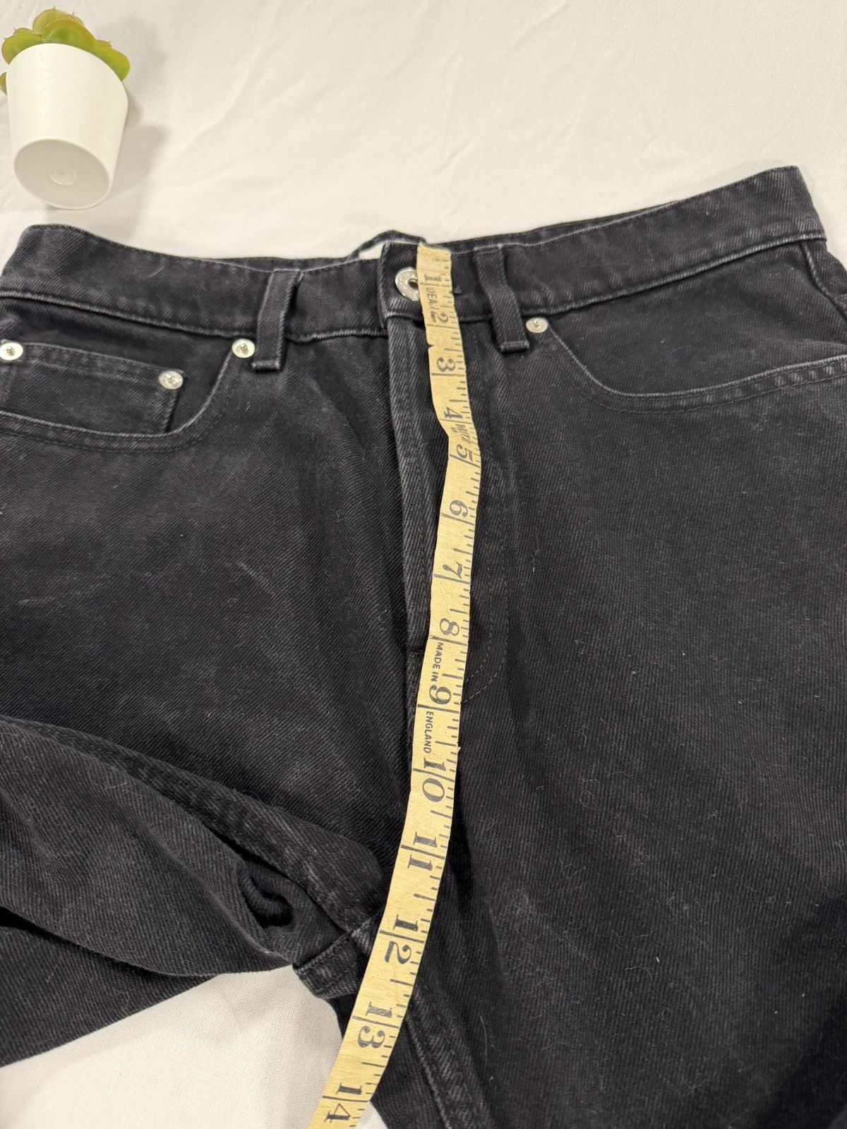 Lanvin Lanvin 2023 Curb Denim Jeans All Black Size 32 Trousers Size US 32 / EU 48 - 11 Thumbnail