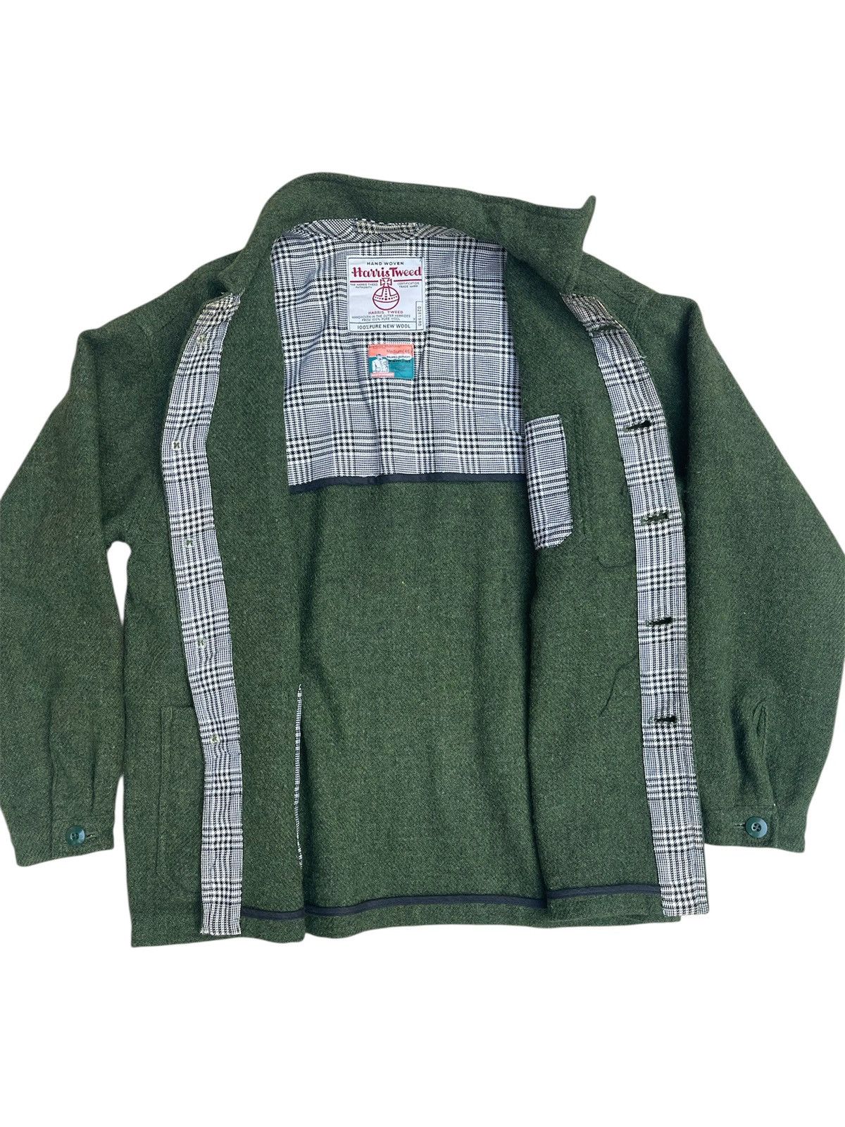 Harris Tweed Rare Harris Tweed x Kempel – German Utility Wool Jacket Size US M / EU 48-50 / 2 - 4 Thumbnail