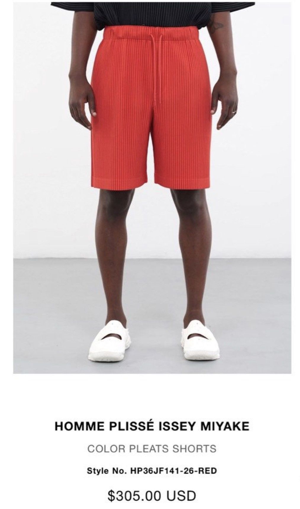 Issey Miyake Issey Miyake homme plisse HP Shorts JF159 Size US 35 - 2 Thumbnail