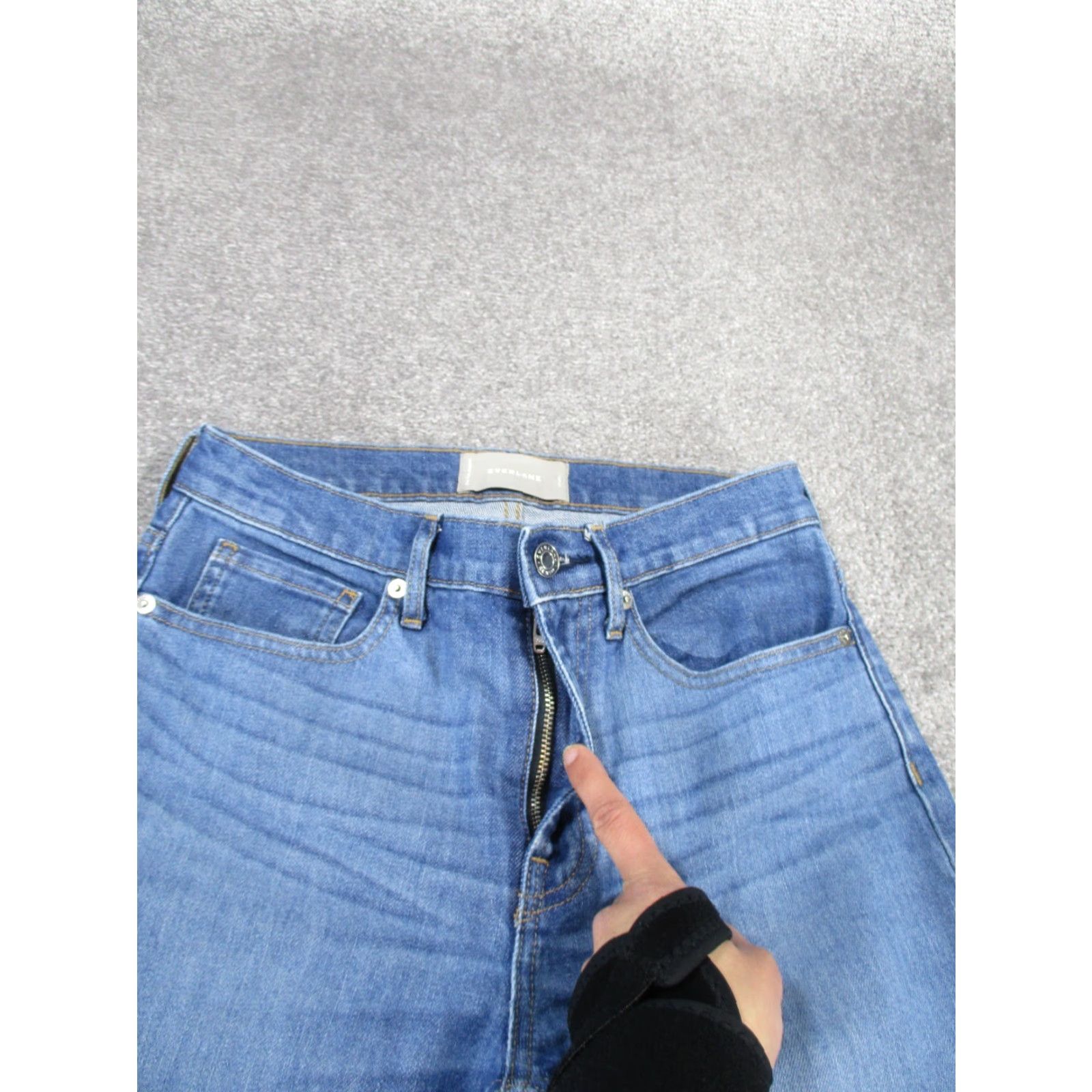 Everlane VINTAGE Everlane Women's Jeans 26 Skinny Ankle Medium Wash Denim Mid Rise Blue 2010s Womens Size 26" / US 2 / IT 38 - 3 Thumbnail