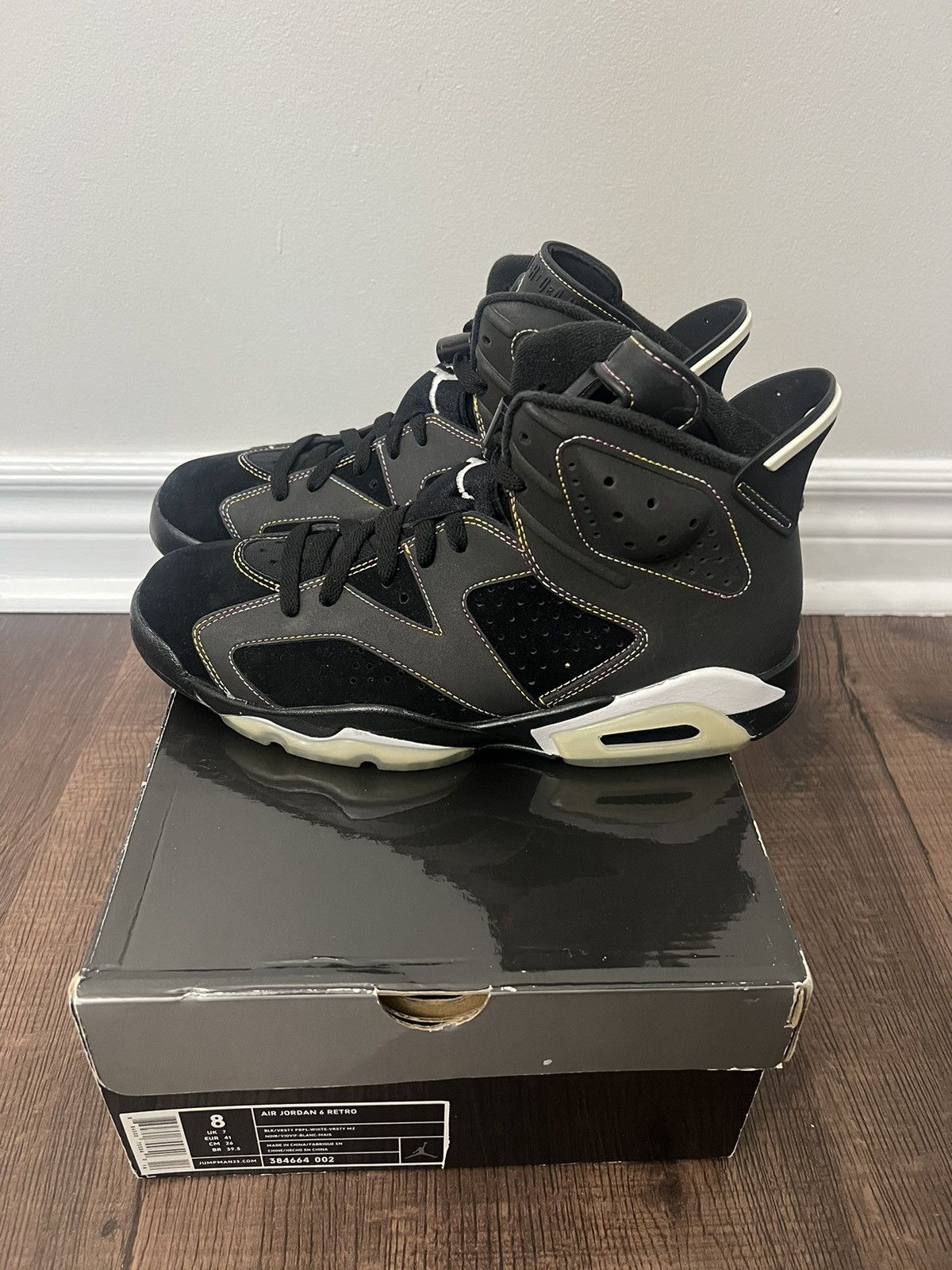 Jordan Brand 2010 jordan 6 lakers Size US 8 / EU 41 - 1 Thumbnail